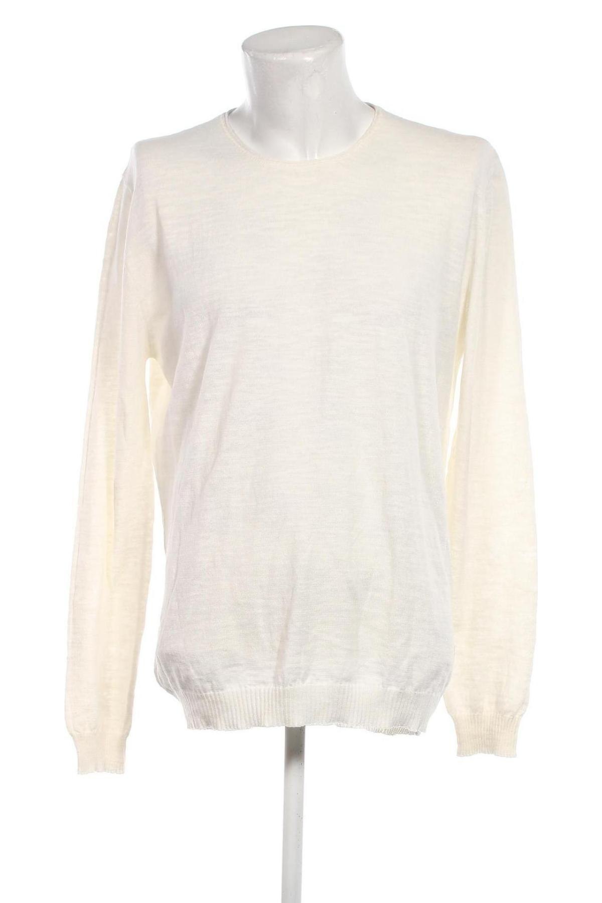Мъжки пуловер Liu Jo, Размер XL, Цвят Бял, Цена 191,00 лв.
