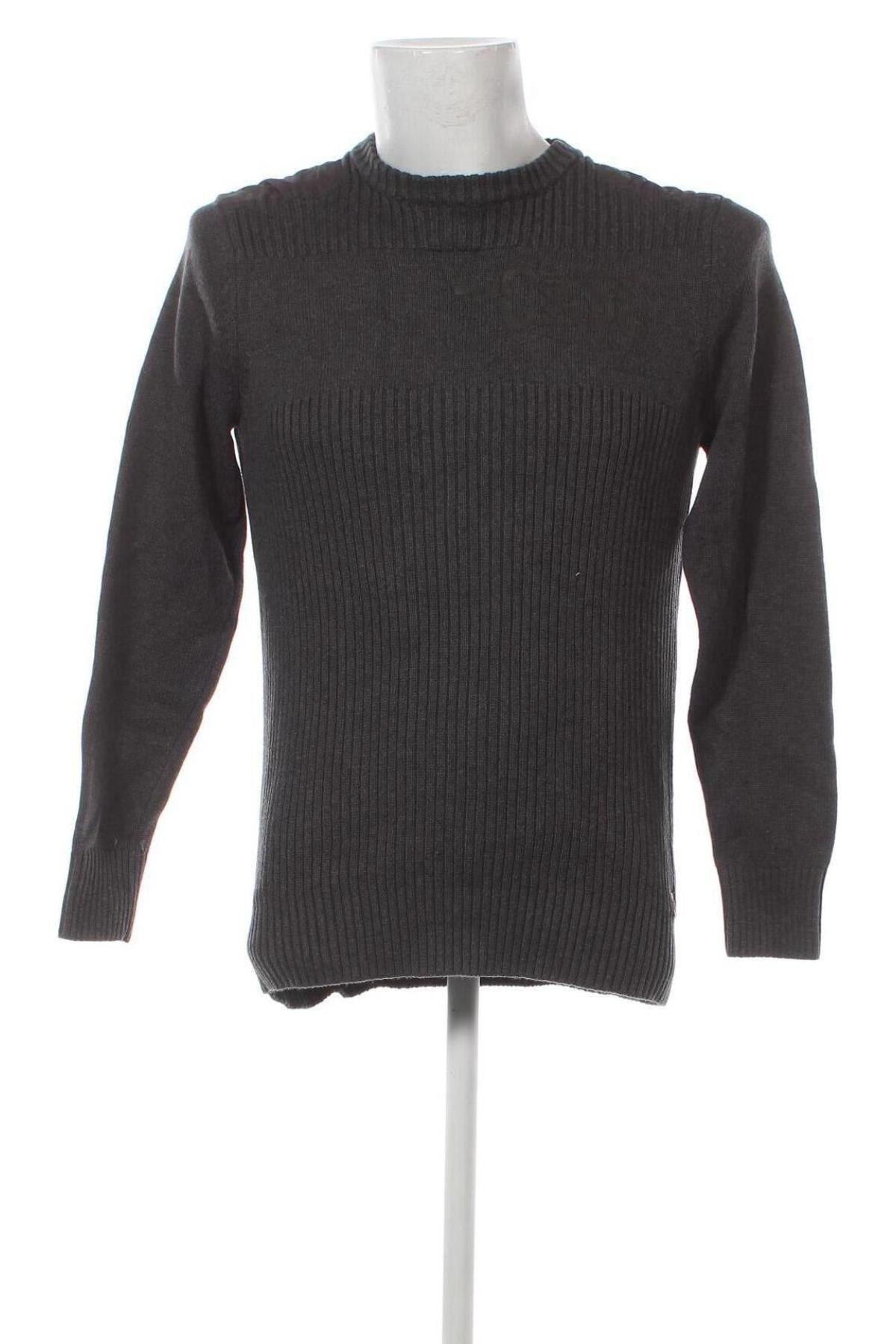 Мъжки пуловер Manguun, Размер L, Цвят Сив, Цена 8,41 лв.