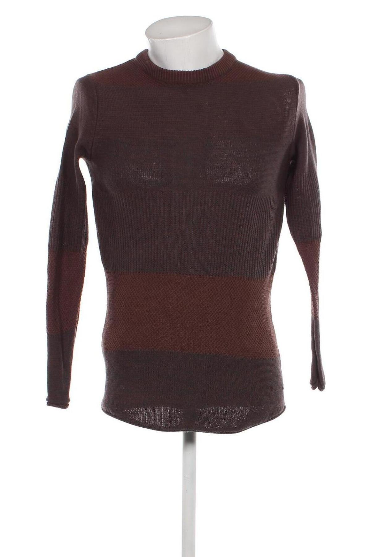 Мъжки пуловер Only & Sons, Размер S, Цвят Кафяв, Цена 14,08 лв.