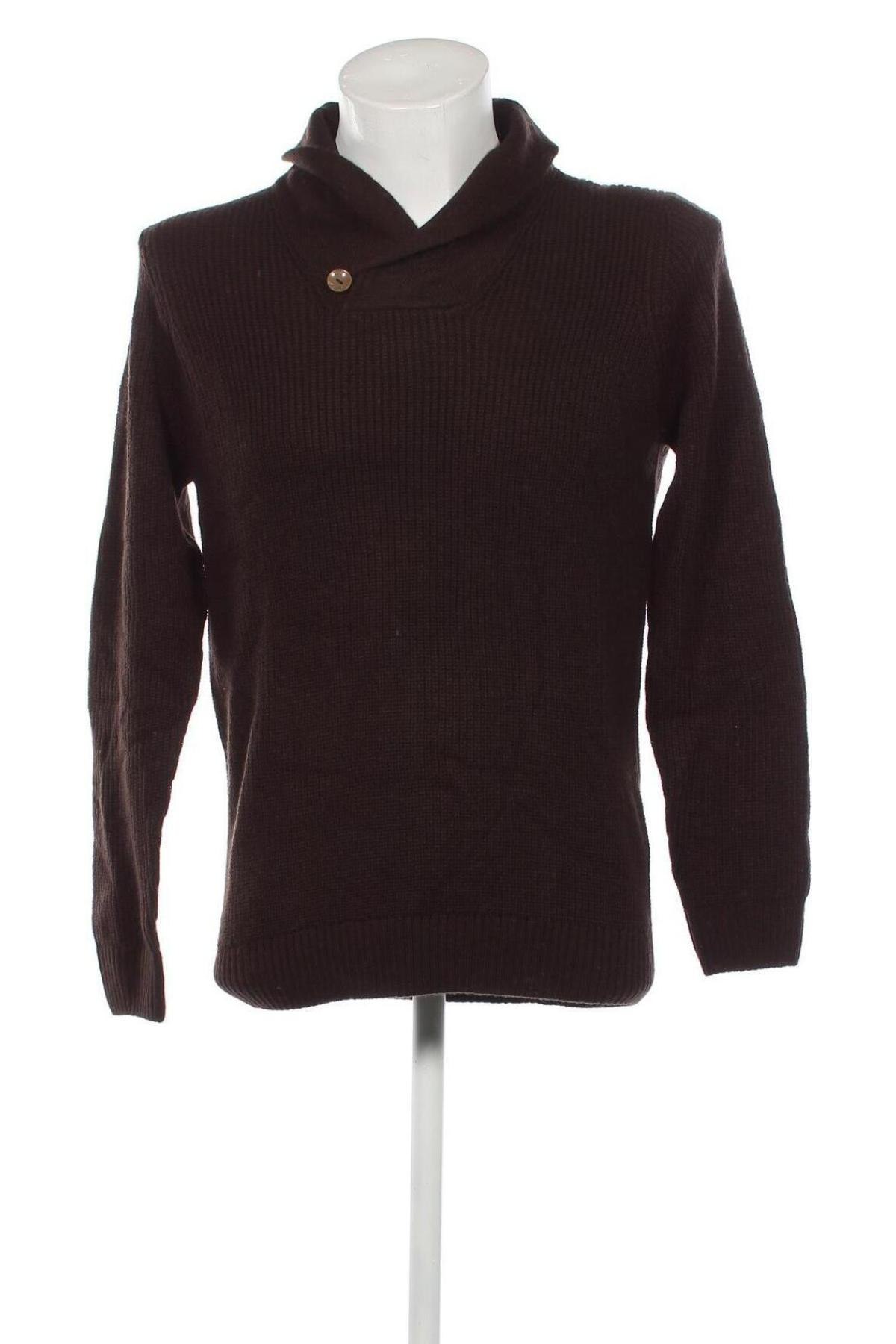 Мъжки пуловер Oviesse, Размер M, Цвят Кафяв, Цена 14,26 лв.