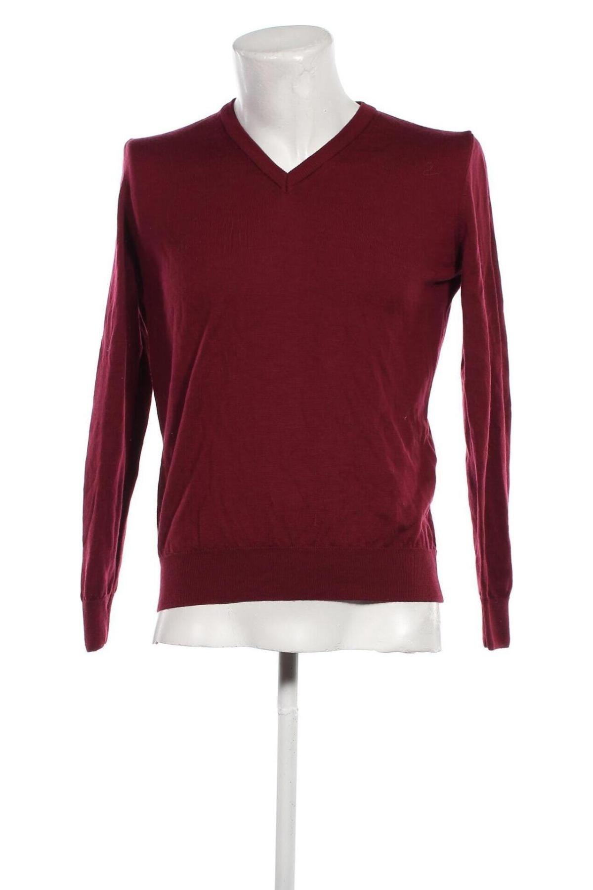 Мъжки пуловер Peter Hahn, Размер S, Цвят Червен, Цена 34,76 лв.