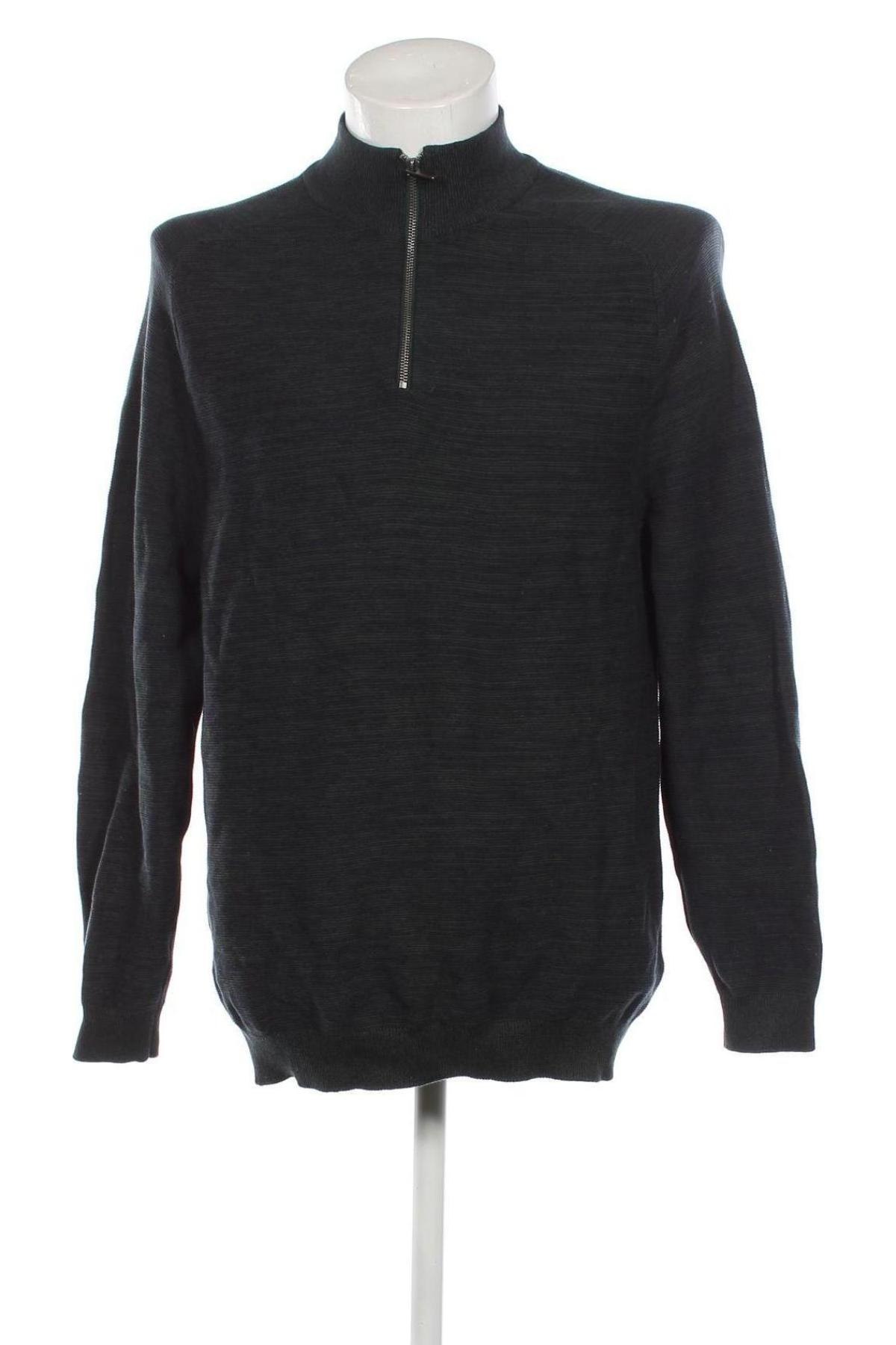 Мъжки пуловер Primark, Размер L, Цвят Зелен, Цена 8,41 лв.