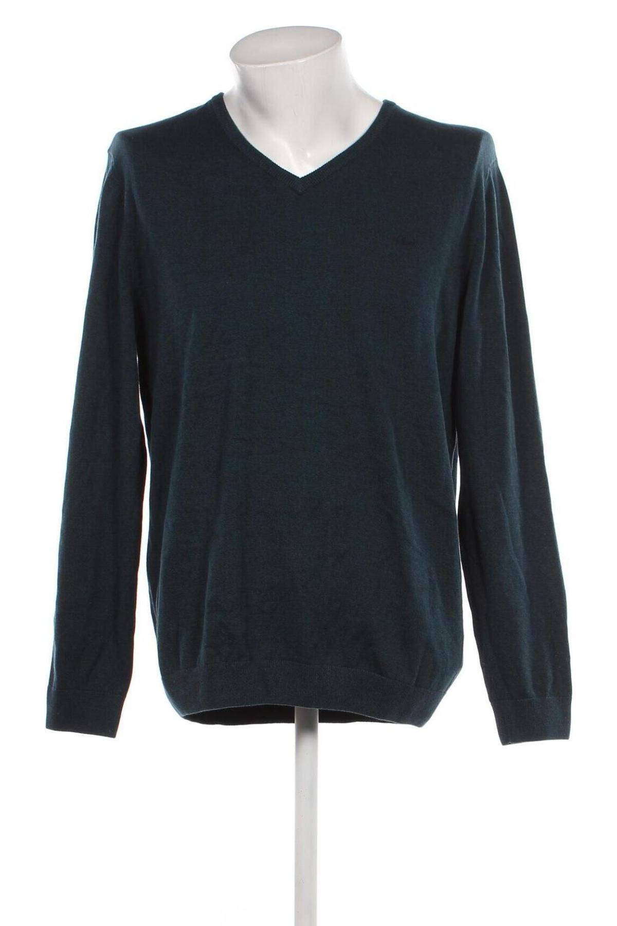 Ανδρικό πουλόβερ S.Oliver, Μέγεθος XL, Χρώμα Πράσινο, Τιμή 14,85 €