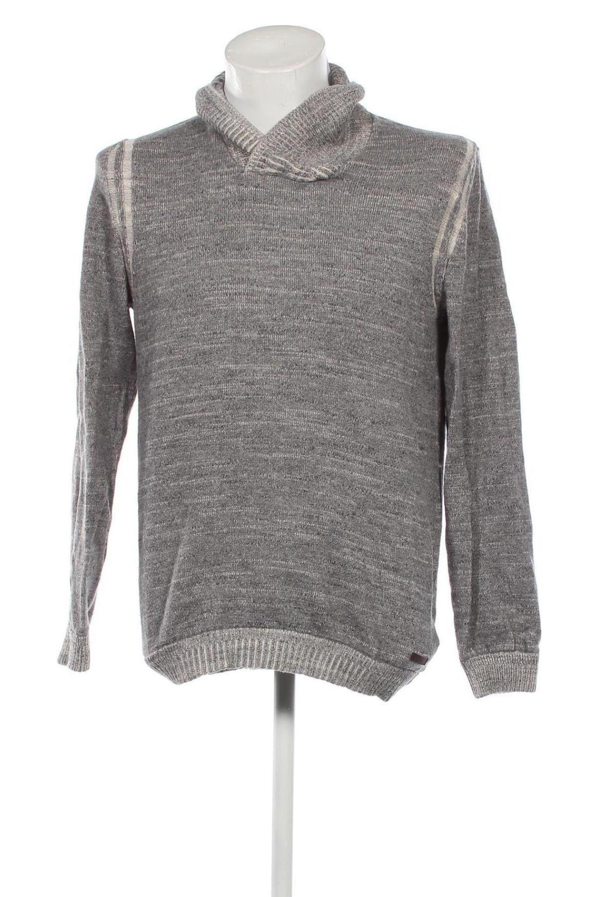 Мъжки пуловер S.Oliver, Размер L, Цвят Сив, Цена 7,68 лв.
