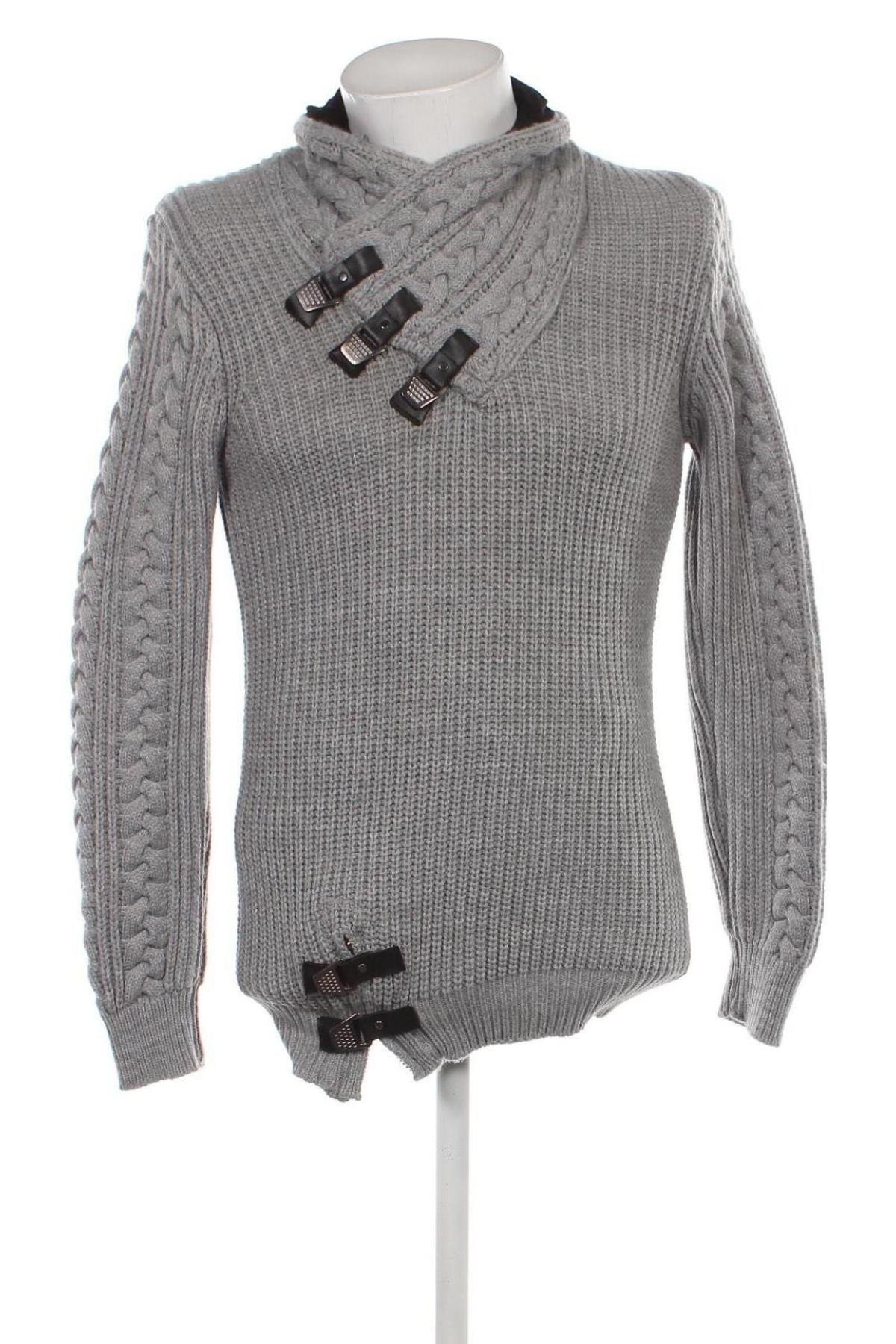 Ανδρικό πουλόβερ Tazzio, Μέγεθος XL, Χρώμα Γκρί, Τιμή 4,31 €