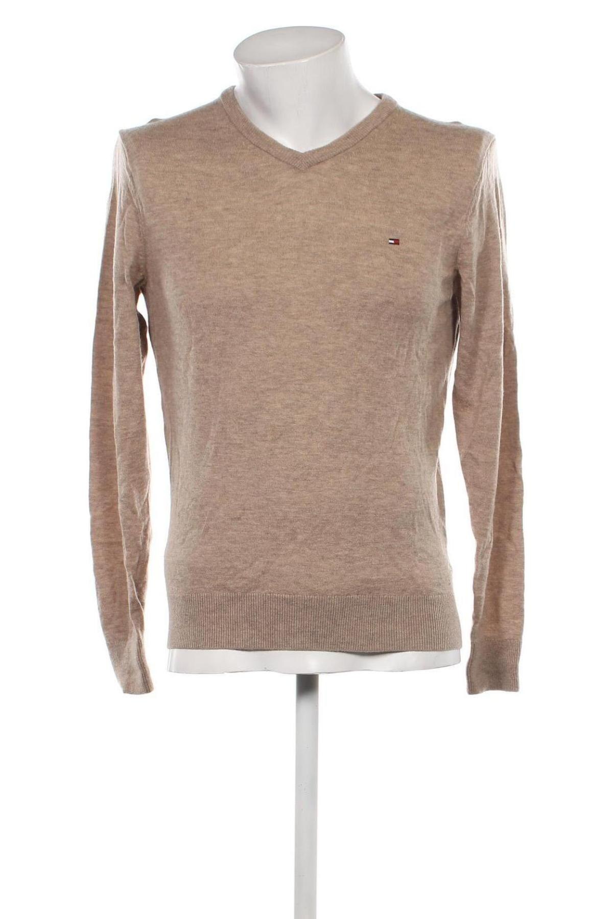 Ανδρικό πουλόβερ Tommy Hilfiger, Μέγεθος S, Χρώμα  Μπέζ, Τιμή 35,00 €