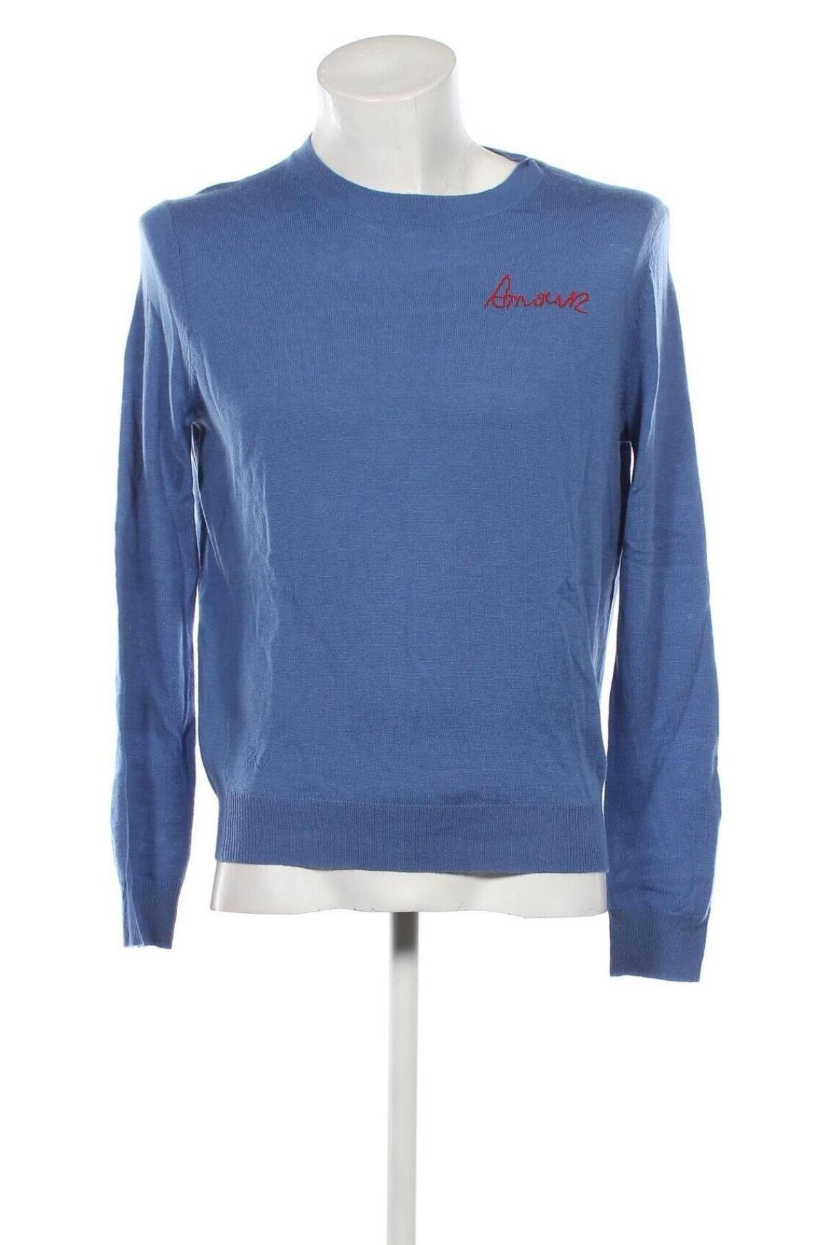 Pánsky sveter  Zadig & Voltaire, Veľkosť M, Farba Modrá, Cena  60,31 €