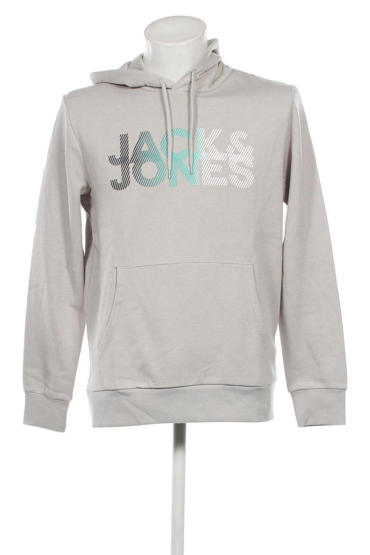 Hanorac de bărbați Core By Jack & Jones, Mărime L, Culoare Gri, Preț 177,63 Lei