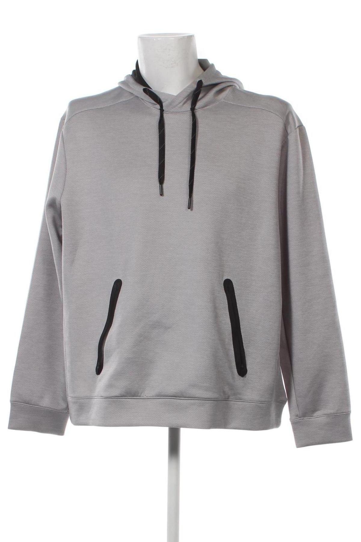 Herren Sweatshirt H&M Sport, Größe XXL, Farbe Grau, Preis 12,51 €