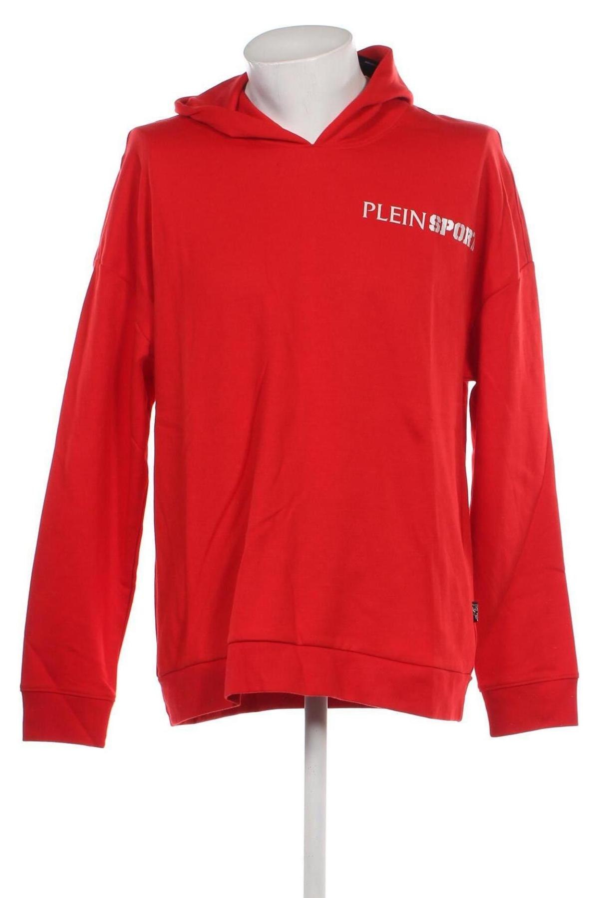 Ανδρικό φούτερ Plein Sport, Μέγεθος XL, Χρώμα Κόκκινο, Τιμή 67,82 €