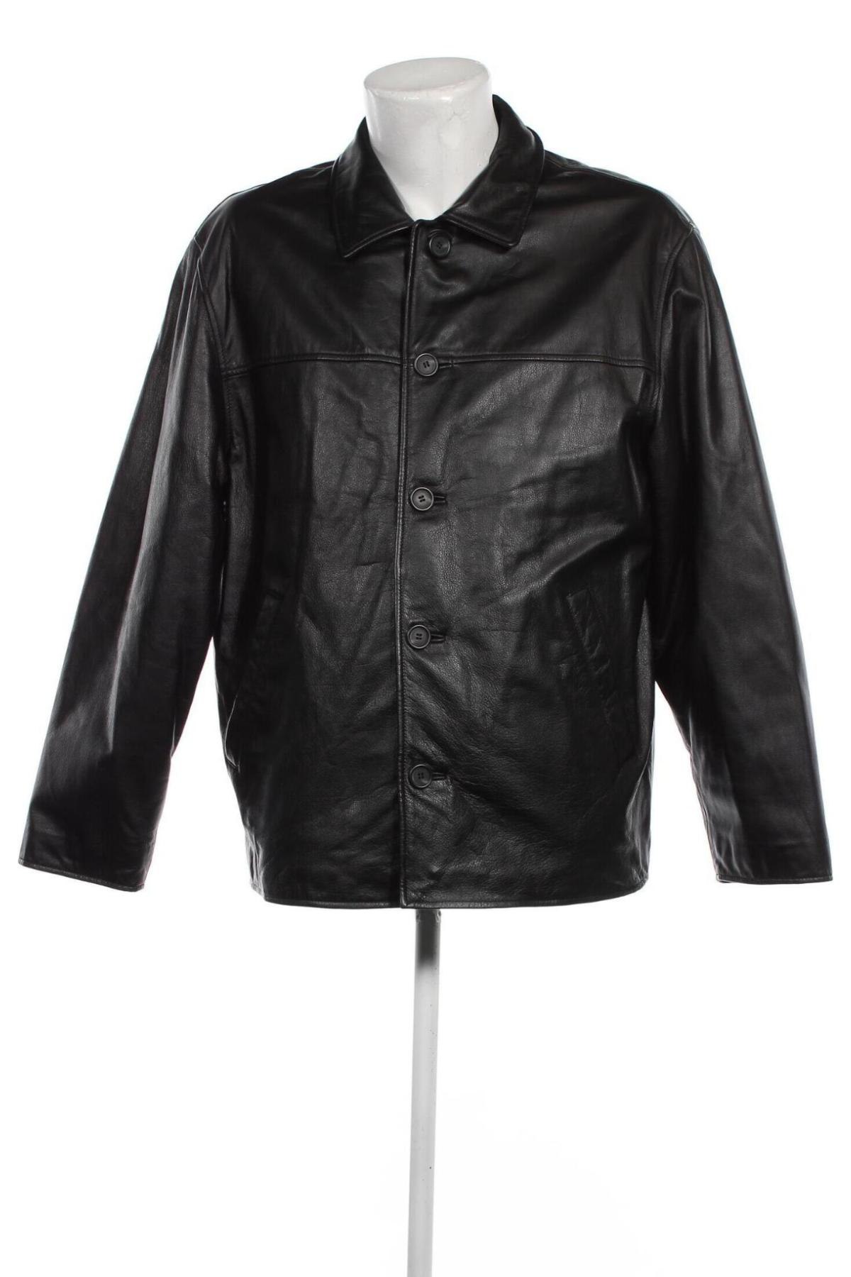 Pánska kožená bunda  Henry Morell, Veľkosť L, Farba Čierna, Cena  37,62 €