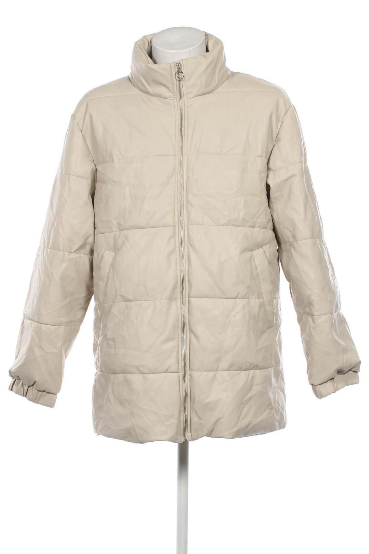 Pánska kožená bunda  Urbancode, Veľkosť L, Farba Béžová, Cena  48,76 €