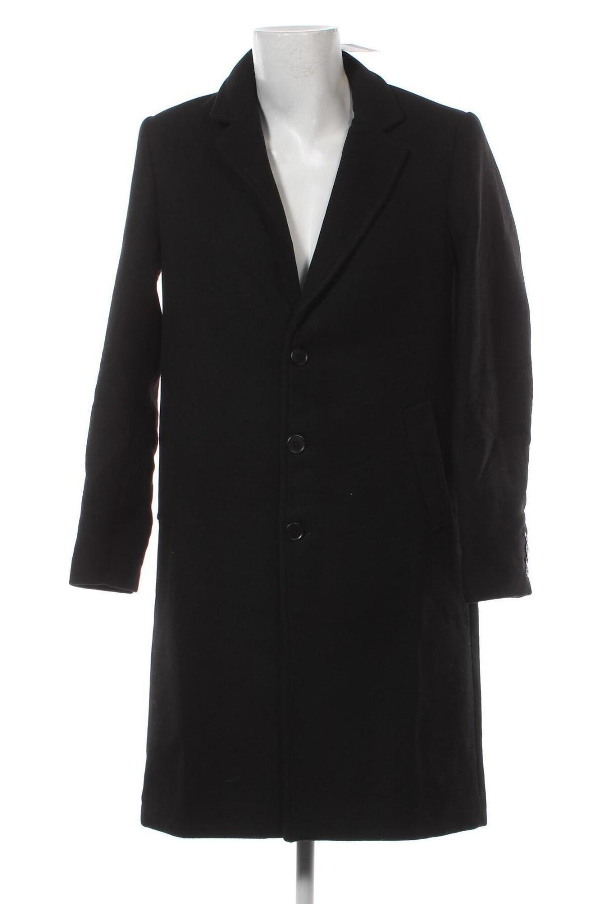 Ανδρικά παλτό About you x Kevin Trapp, Μέγεθος L, Χρώμα Μαύρο, Τιμή 119,59 €