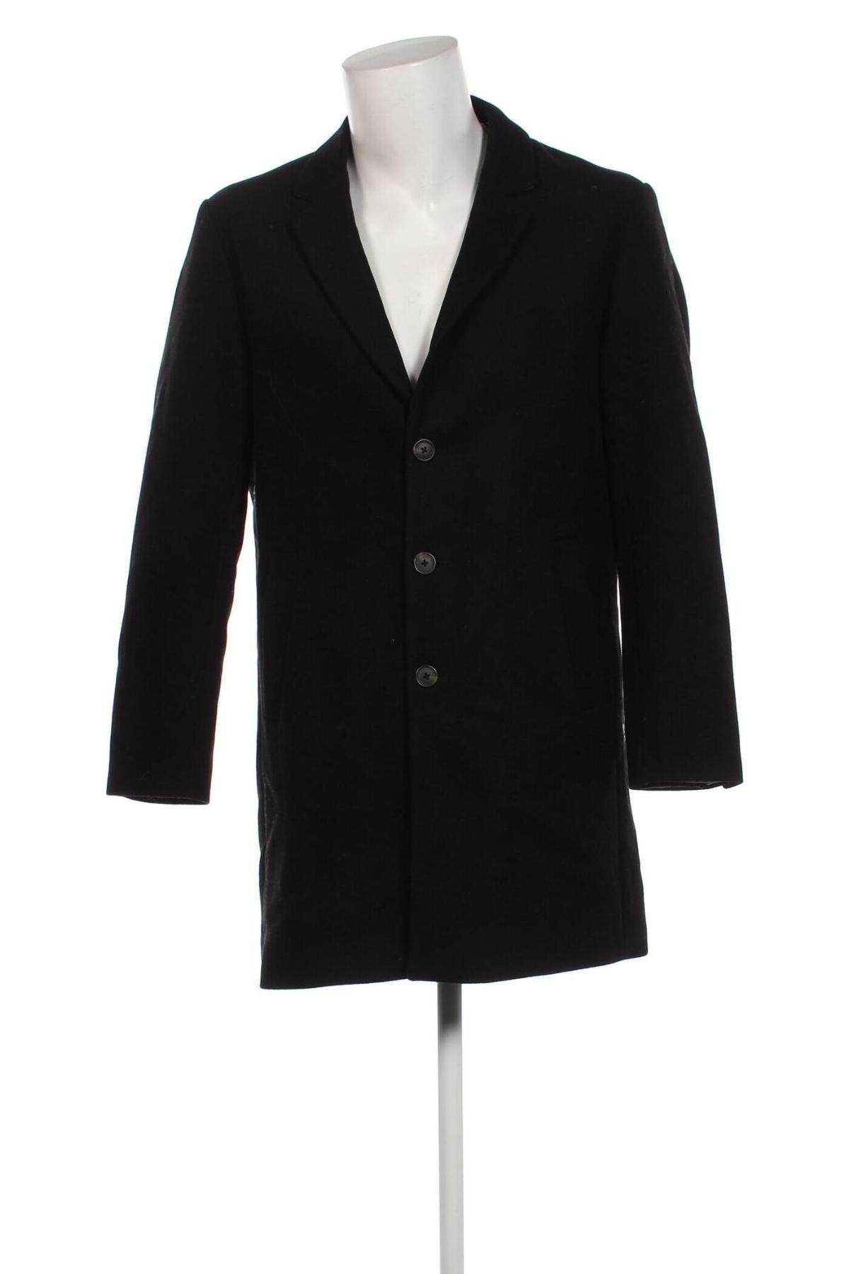 Pánský kabát  Jack & Jones, Velikost L, Barva Černá, Cena  2 377,00 Kč