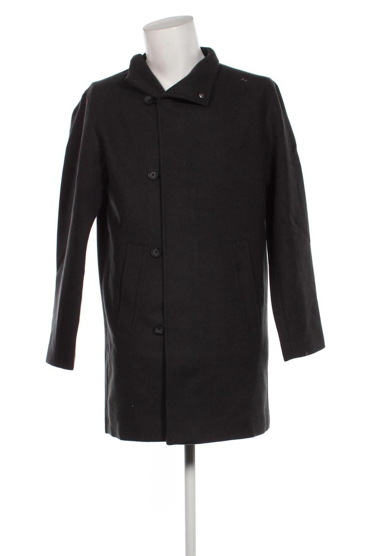 Ανδρικά παλτό Jack & Jones PREMIUM, Μέγεθος L, Χρώμα Γκρί, Τιμή 29,59 €