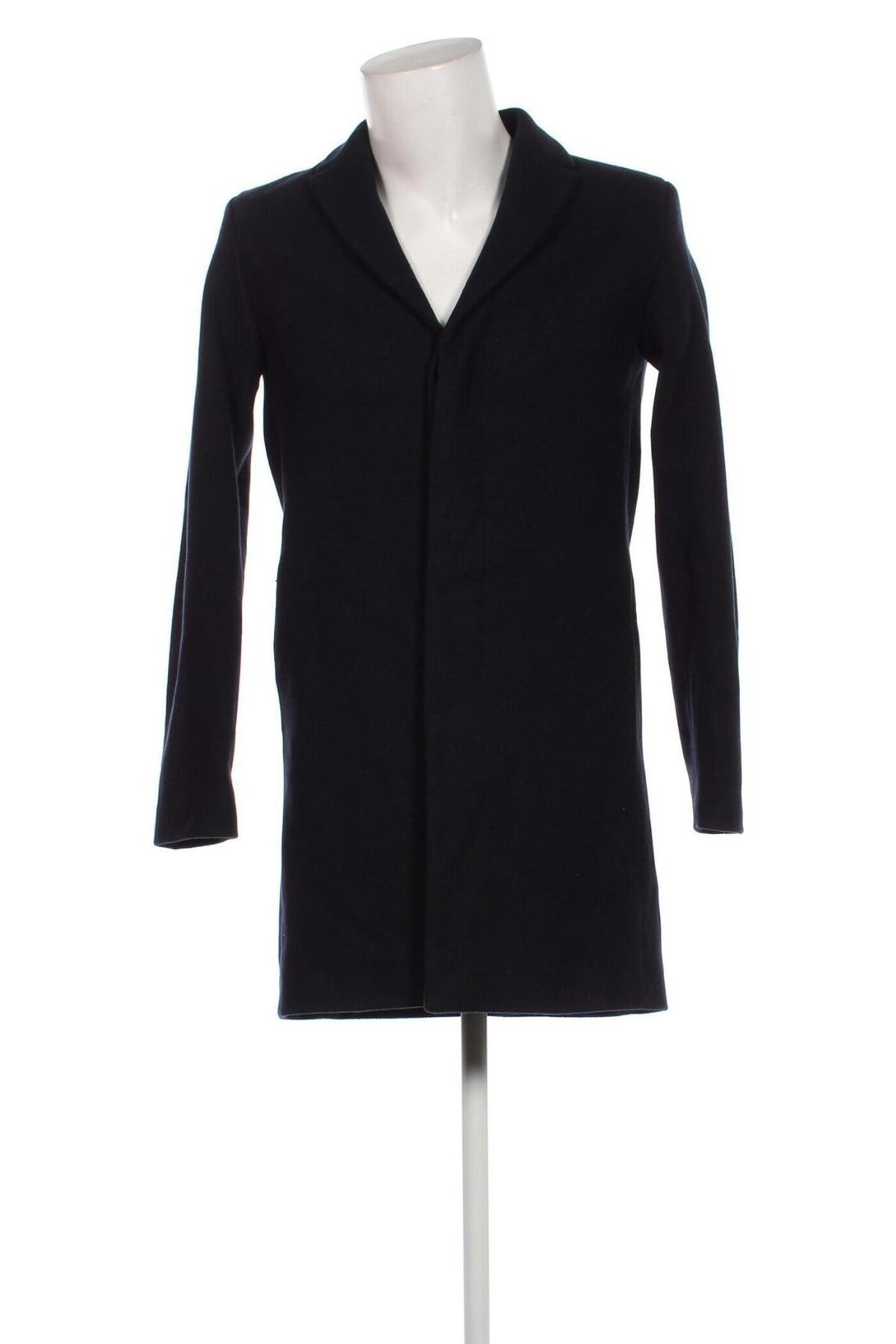 Ανδρικά παλτό Selected Homme, Μέγεθος L, Χρώμα Μπλέ, Τιμή 25,36 €