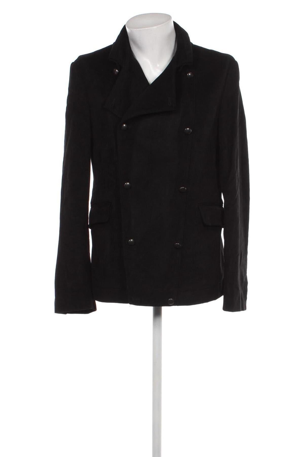 Palton de bărbați Sisley, Mărime L, Culoare Negru, Preț 56,15 Lei
