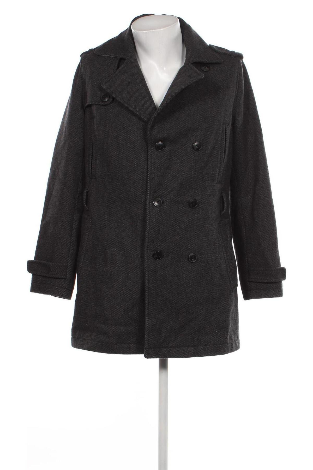 Ανδρικά παλτό Topman, Μέγεθος L, Χρώμα Γκρί, Τιμή 22,83 €