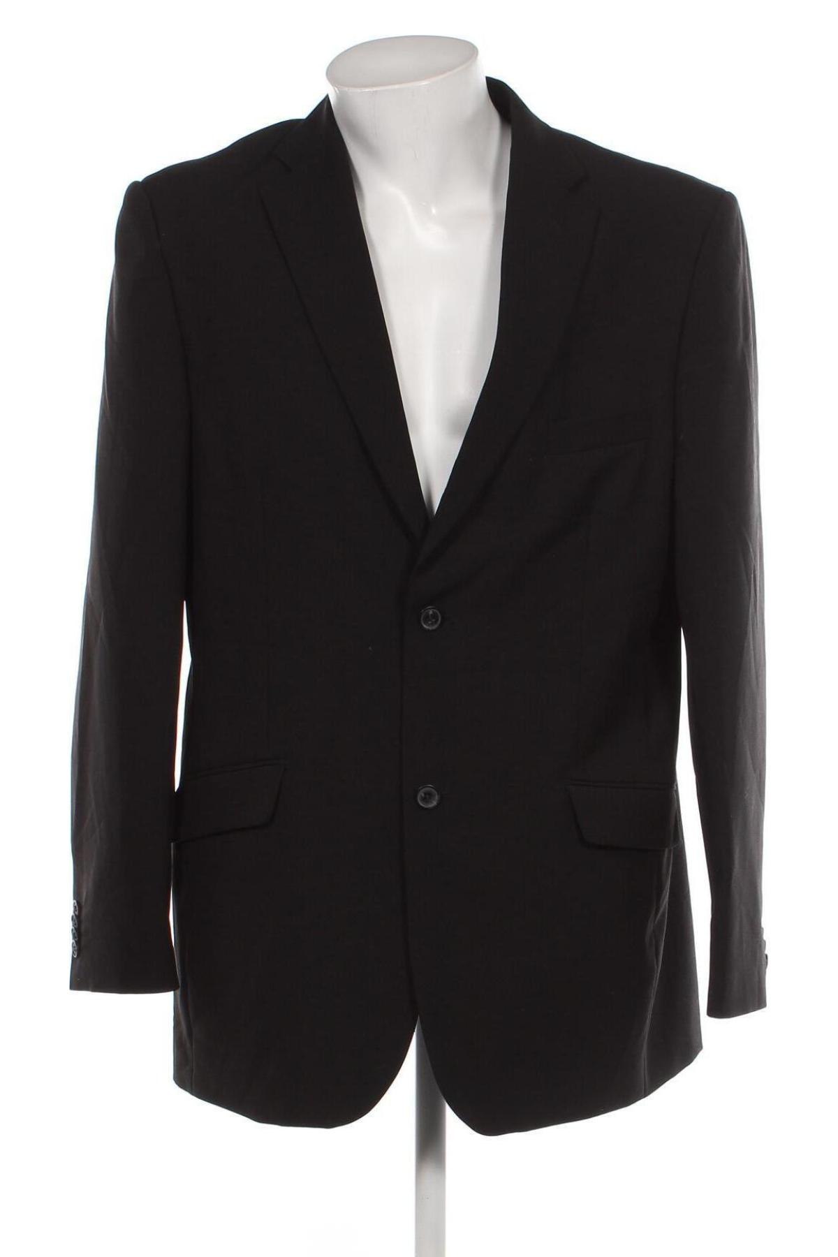 Мъжко сако Angelo Litrico, Размер XL, Цвят Черен, Цена 11,88 лв.