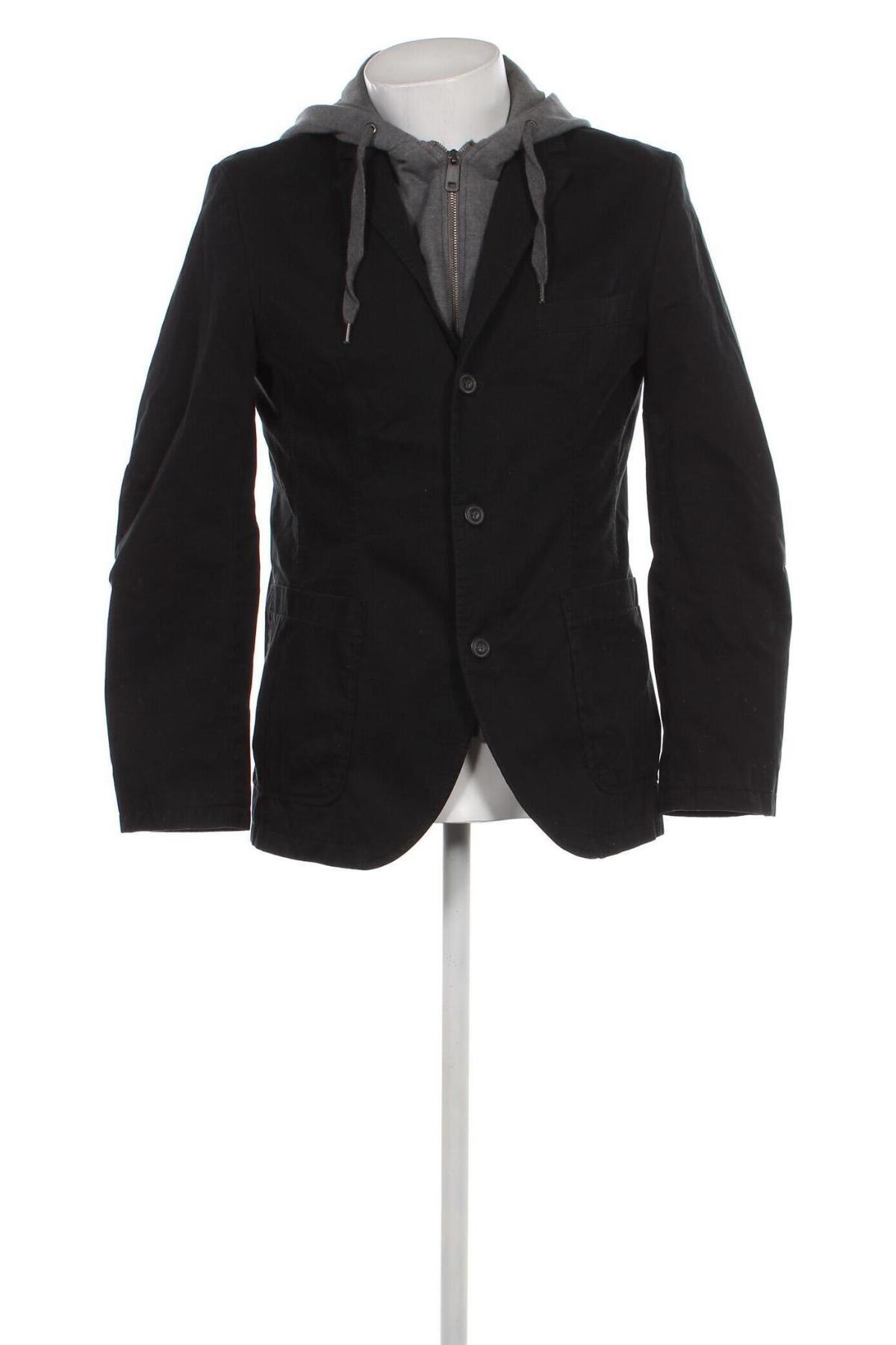 Мъжко сако Esprit, Размер M, Цвят Черен, Цена 23,22 лв.