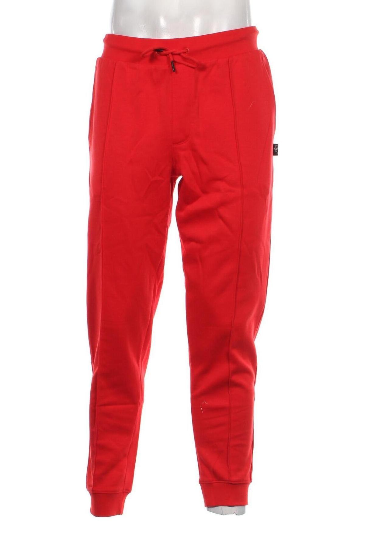 Ανδρικό αθλητικό παντελόνι Plein Sport, Μέγεθος XL, Χρώμα Κόκκινο, Τιμή 121,73 €