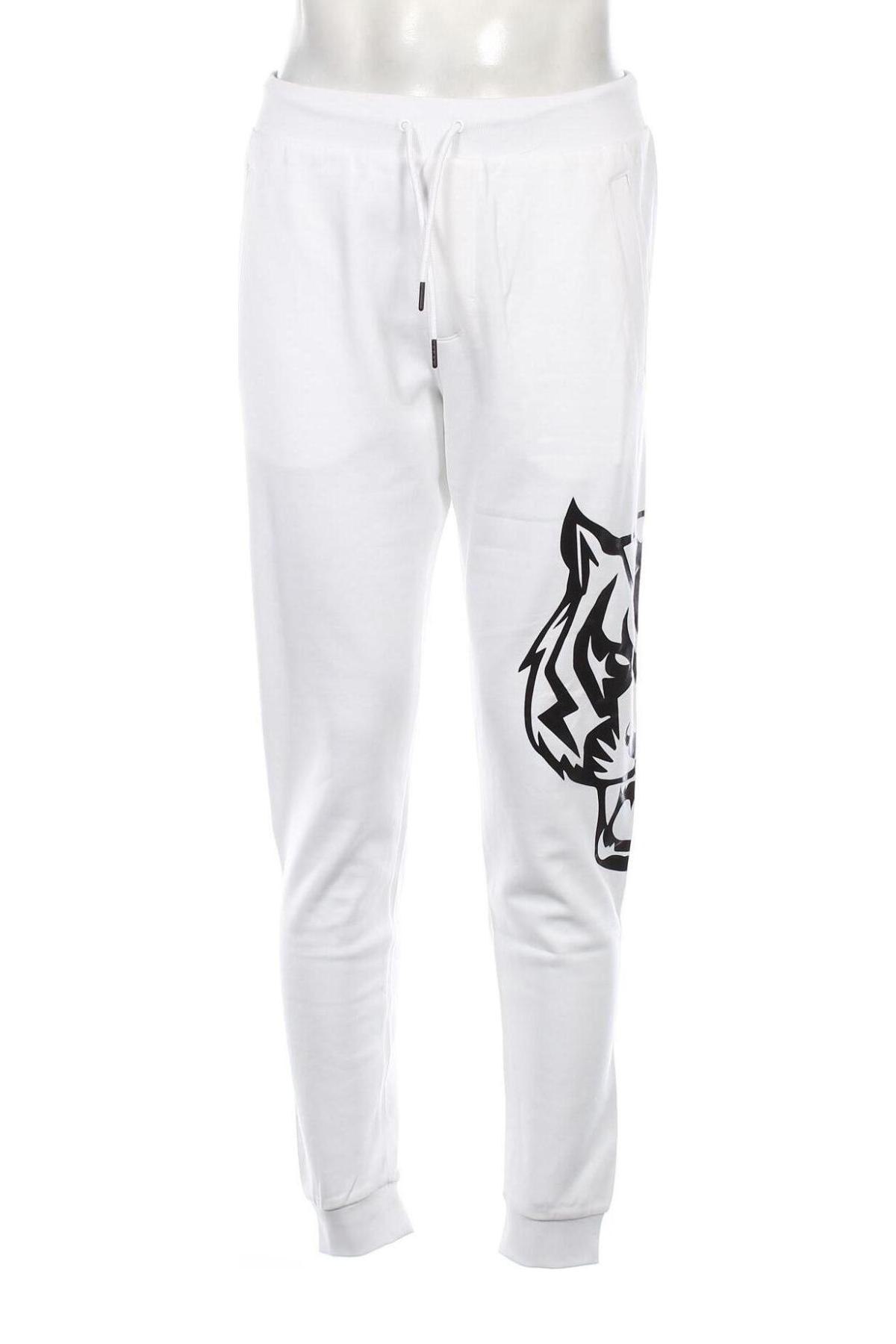 Ανδρικό αθλητικό παντελόνι Plein Sport, Μέγεθος M, Χρώμα Λευκό, Τιμή 130,64 €