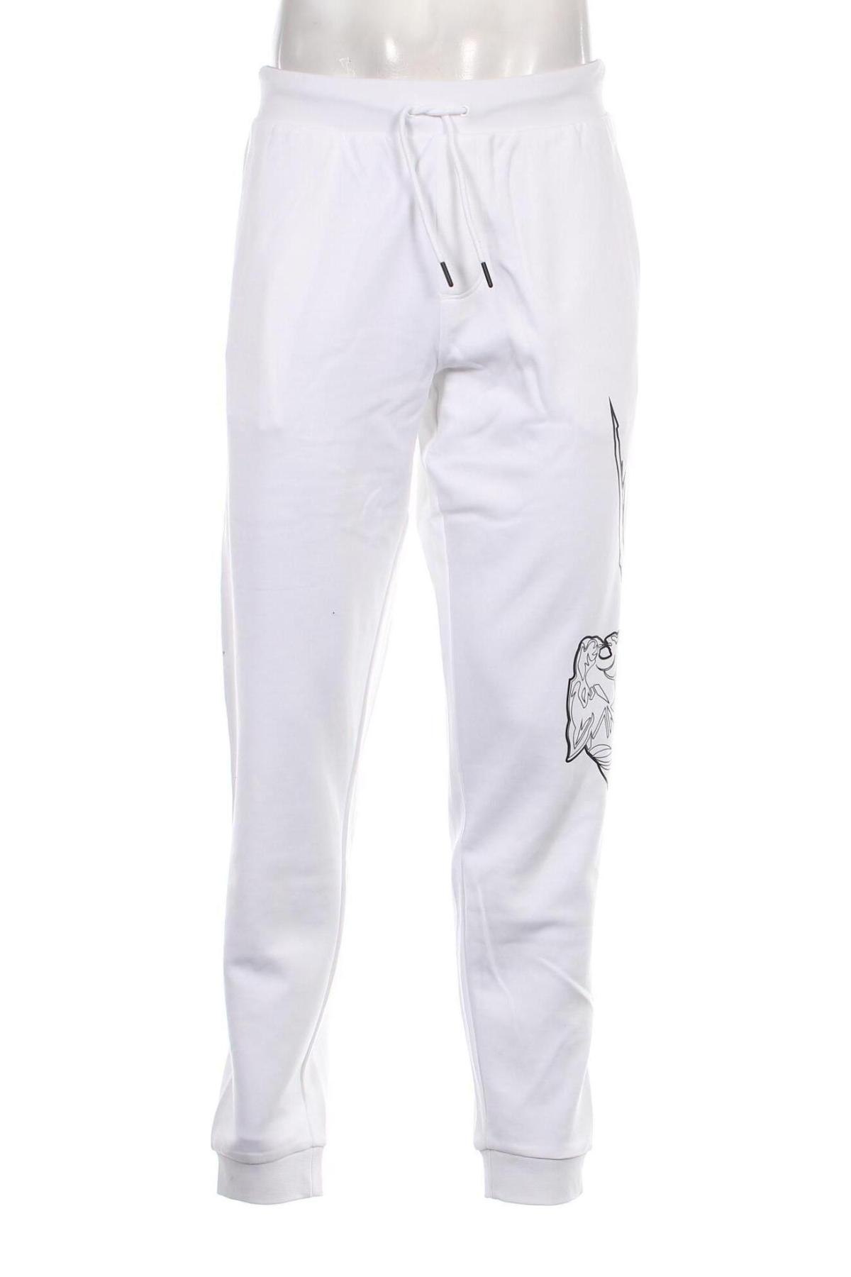 Ανδρικό αθλητικό παντελόνι Plein Sport, Μέγεθος XXL, Χρώμα Λευκό, Τιμή 100,95 €