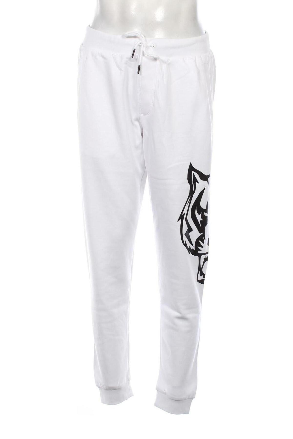 Ανδρικό αθλητικό παντελόνι Plein Sport, Μέγεθος XL, Χρώμα Λευκό, Τιμή 148,45 €
