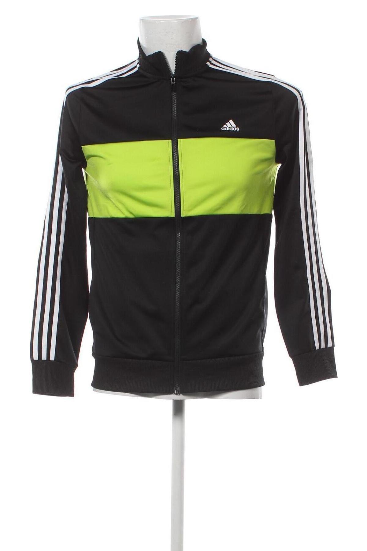 Мъжко спортно горнище Adidas, Размер S, Цвят Черен, Цена 54,00 лв.