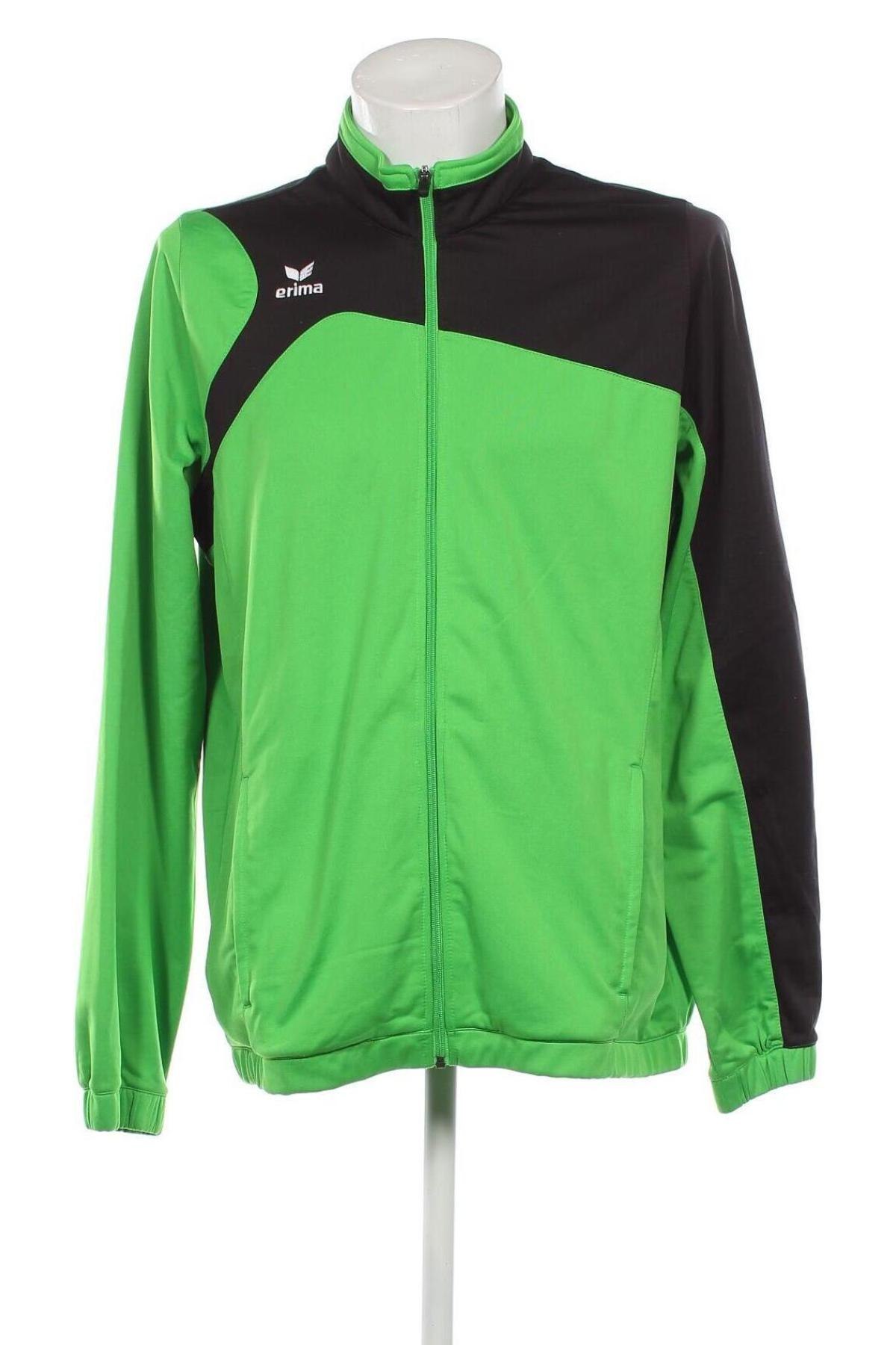 Ανδρική αθλητική ζακέτα Erima, Μέγεθος XL, Χρώμα Πράσινο, Τιμή 19,30 €