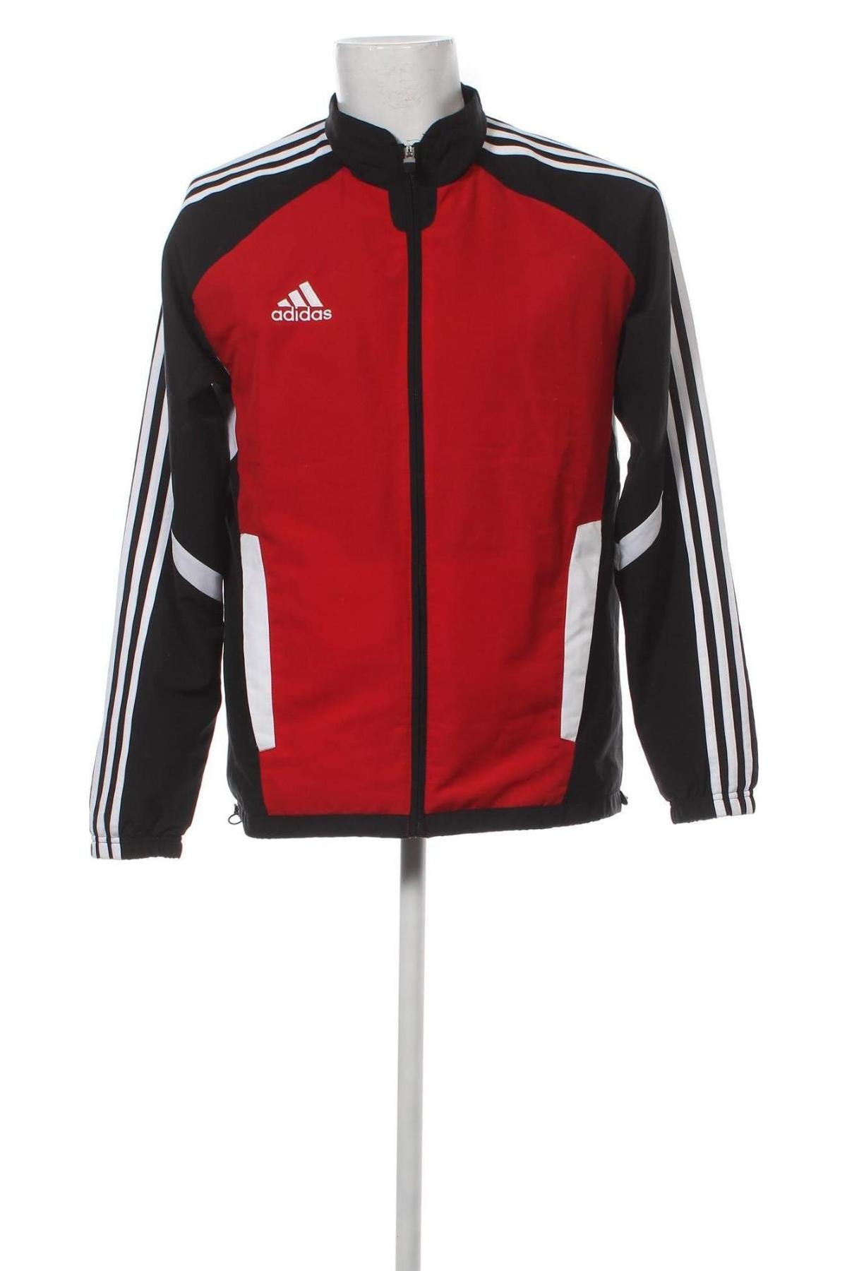 Мъжко яке Adidas, Размер L, Цвят Червен, Цена 109,00 лв.