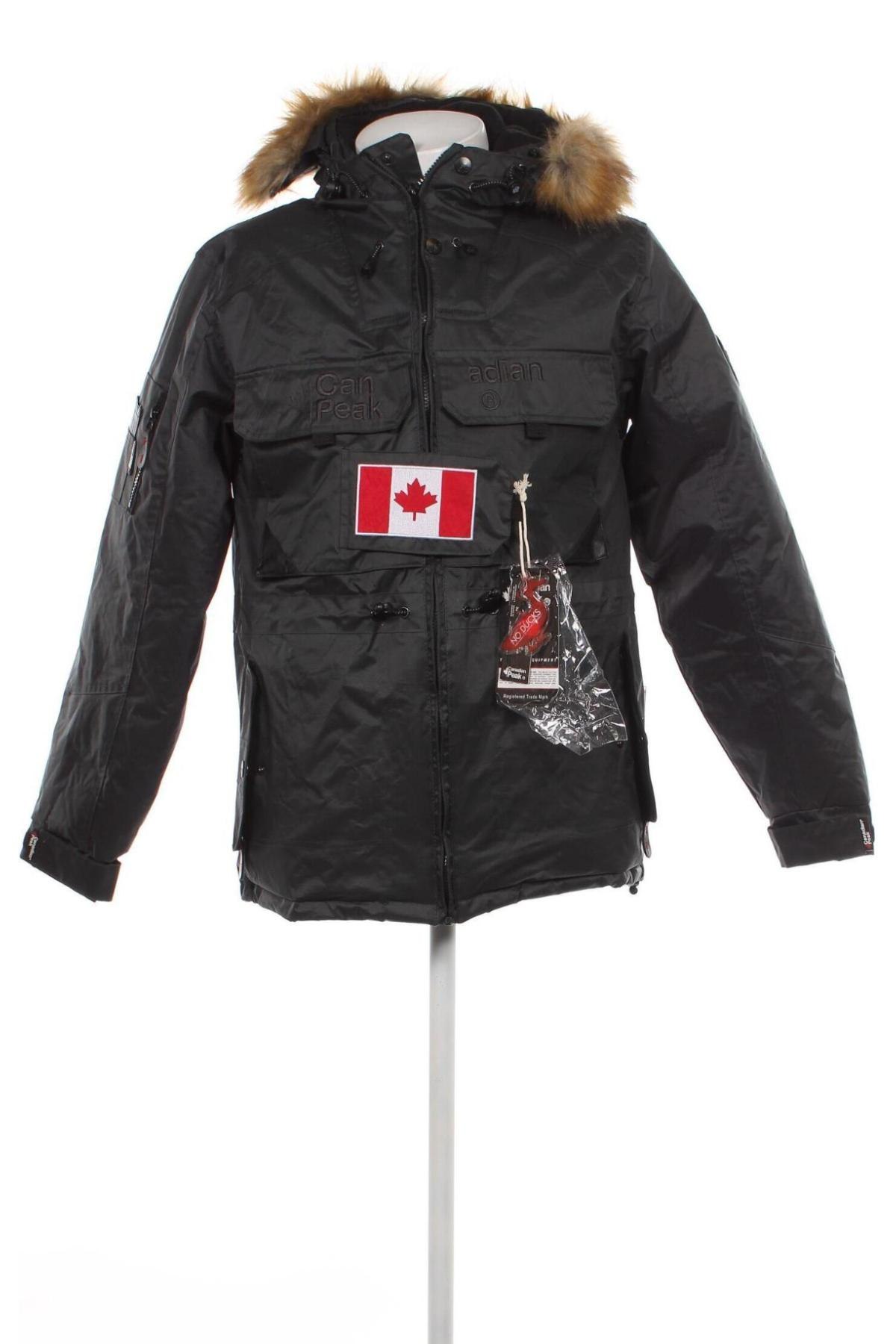 Ανδρικό μπουφάν Canadian Peak, Μέγεθος S, Χρώμα Γκρί, Τιμή 69,40 €