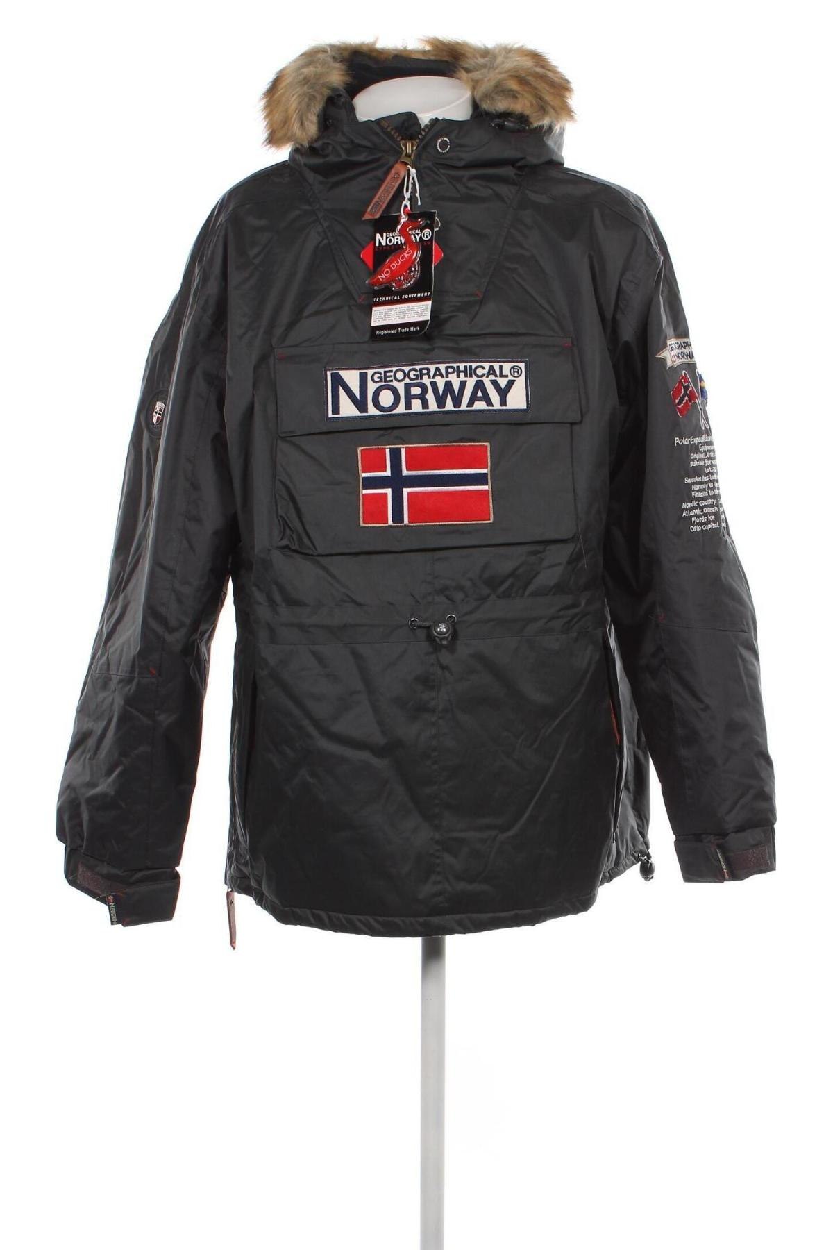 Herrenjacke Geographical Norway, Größe 3XL, Farbe Grau, Preis € 117,11