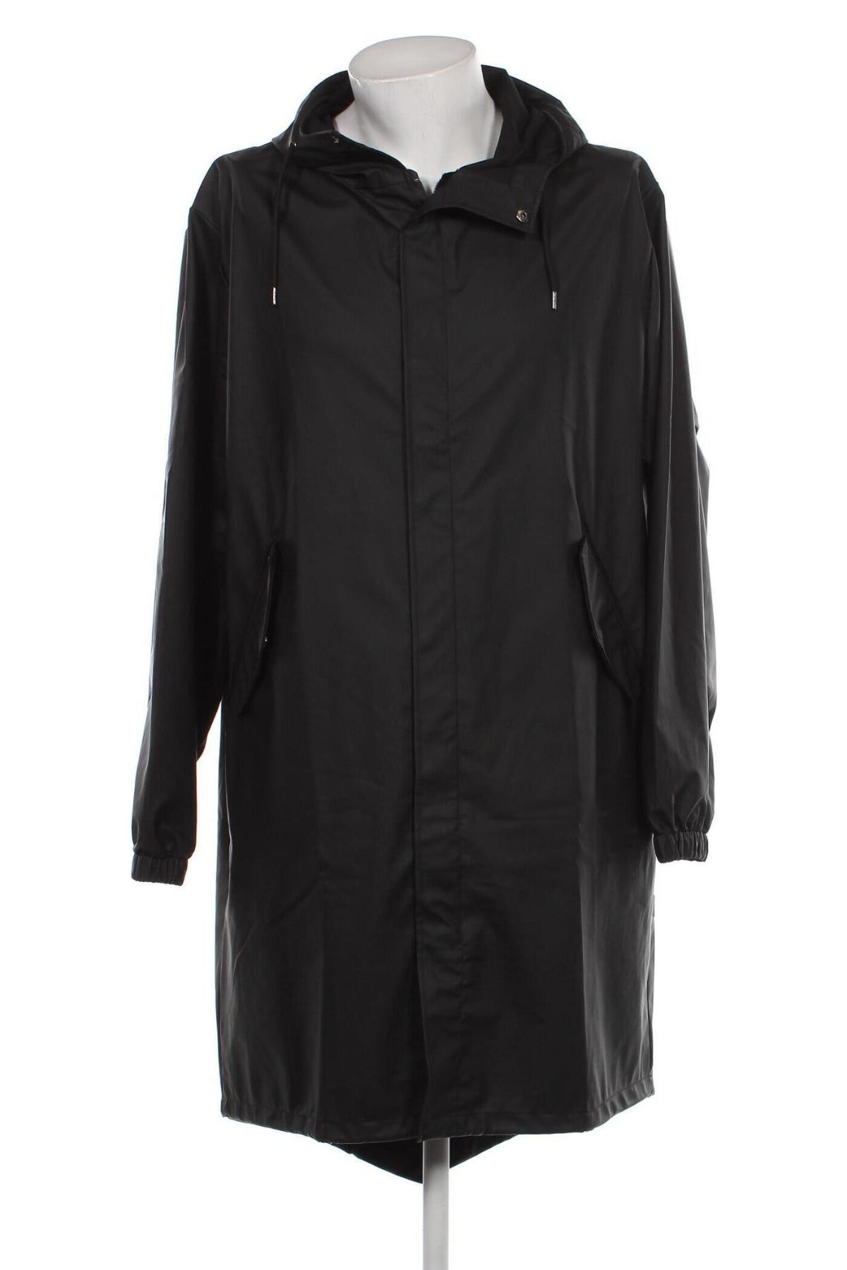 Ανδρικό μπουφάν RAINS, Μέγεθος XL, Χρώμα Μαύρο, Τιμή 63,13 €