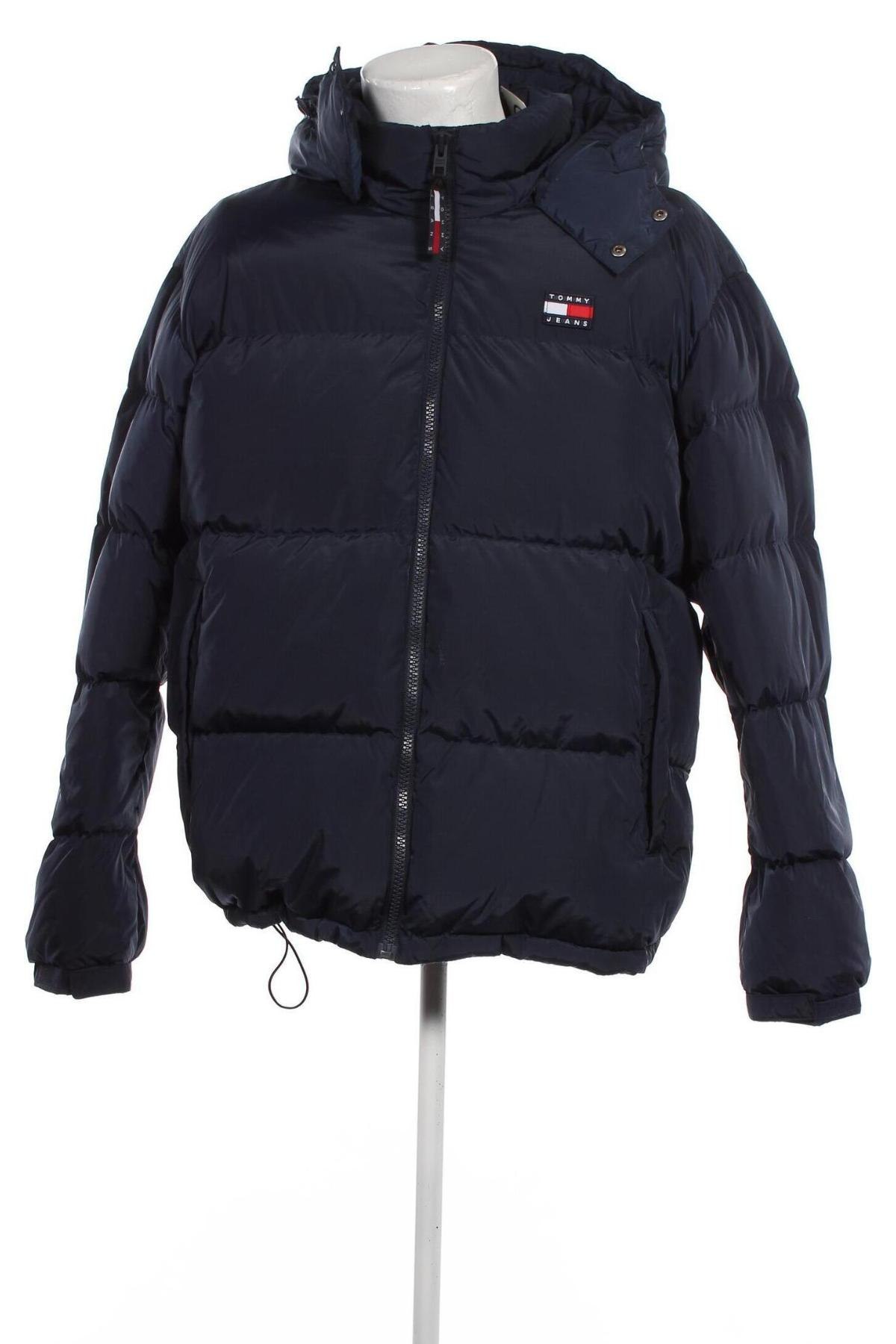 Pánska bunda  Tommy Jeans, Veľkosť XXL, Farba Modrá, Cena  100,64 €