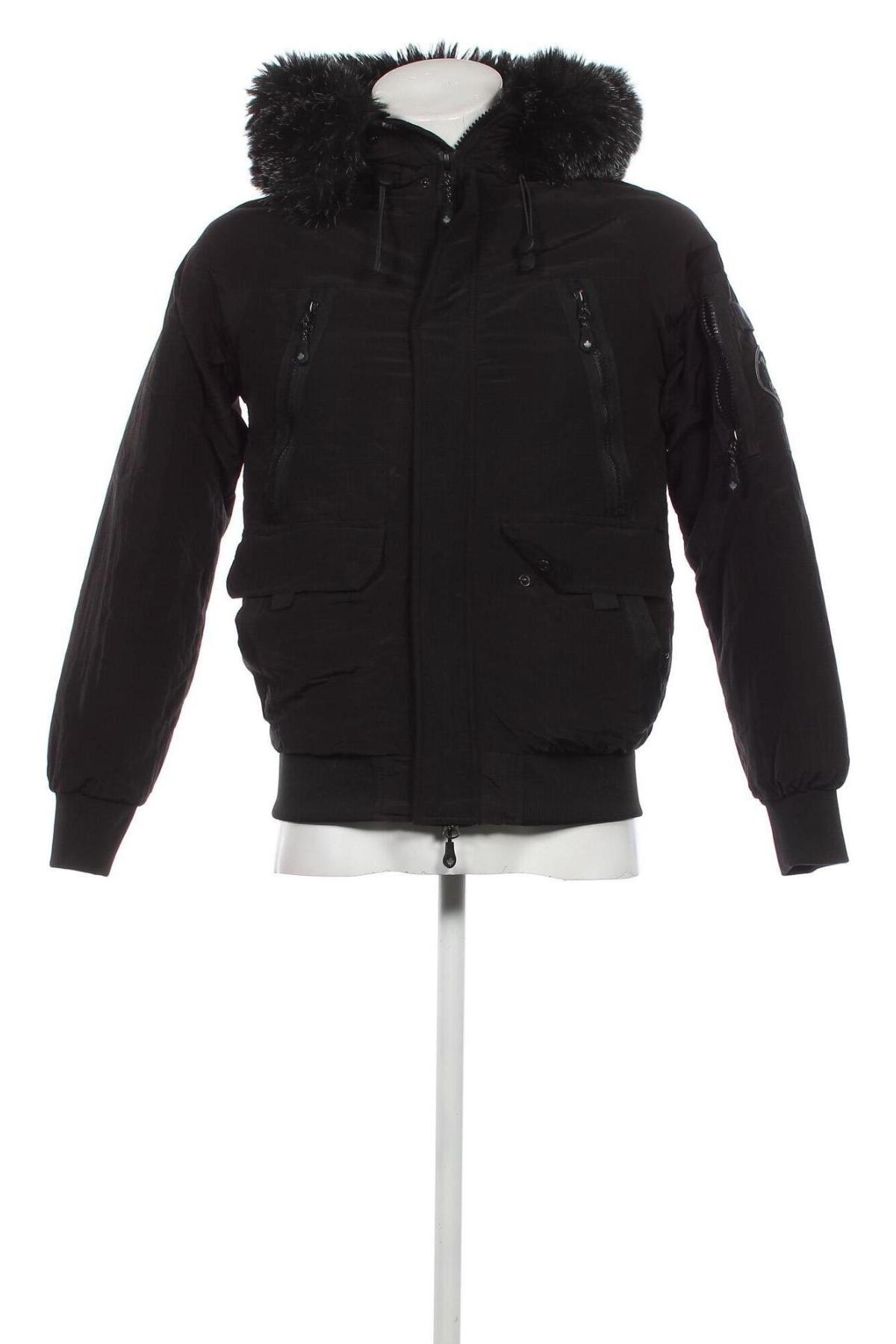 Ανδρικό μπουφάν Zavetti Canada, Μέγεθος S, Χρώμα Μαύρο, Τιμή 31,30 €
