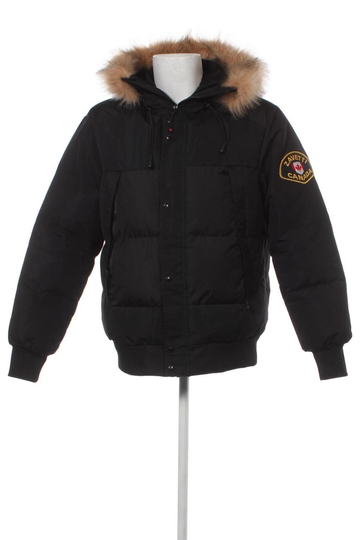 Pánska bunda  Zavetti Canada, Veľkosť L, Farba Čierna, Cena  73,48 €
