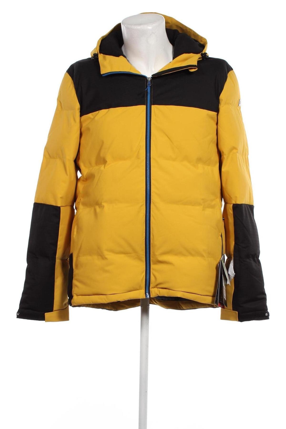 Herrenjacke für Wintersports Killtec, Größe L, Farbe Gelb, Preis 68,76 €