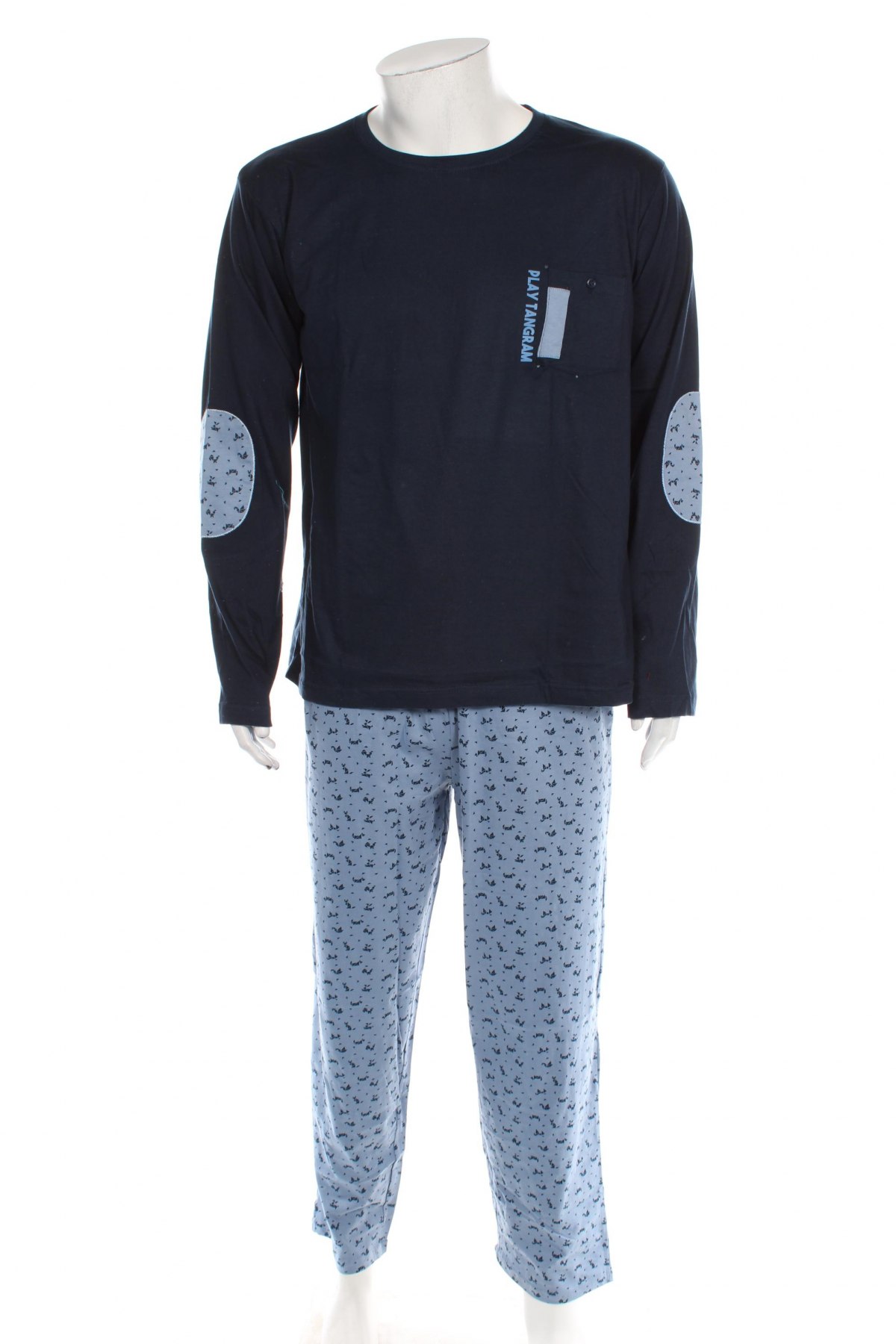 Πιτζάμες Alan Brown, Μέγεθος XL, Χρώμα Μπλέ, Τιμή 18,32 €