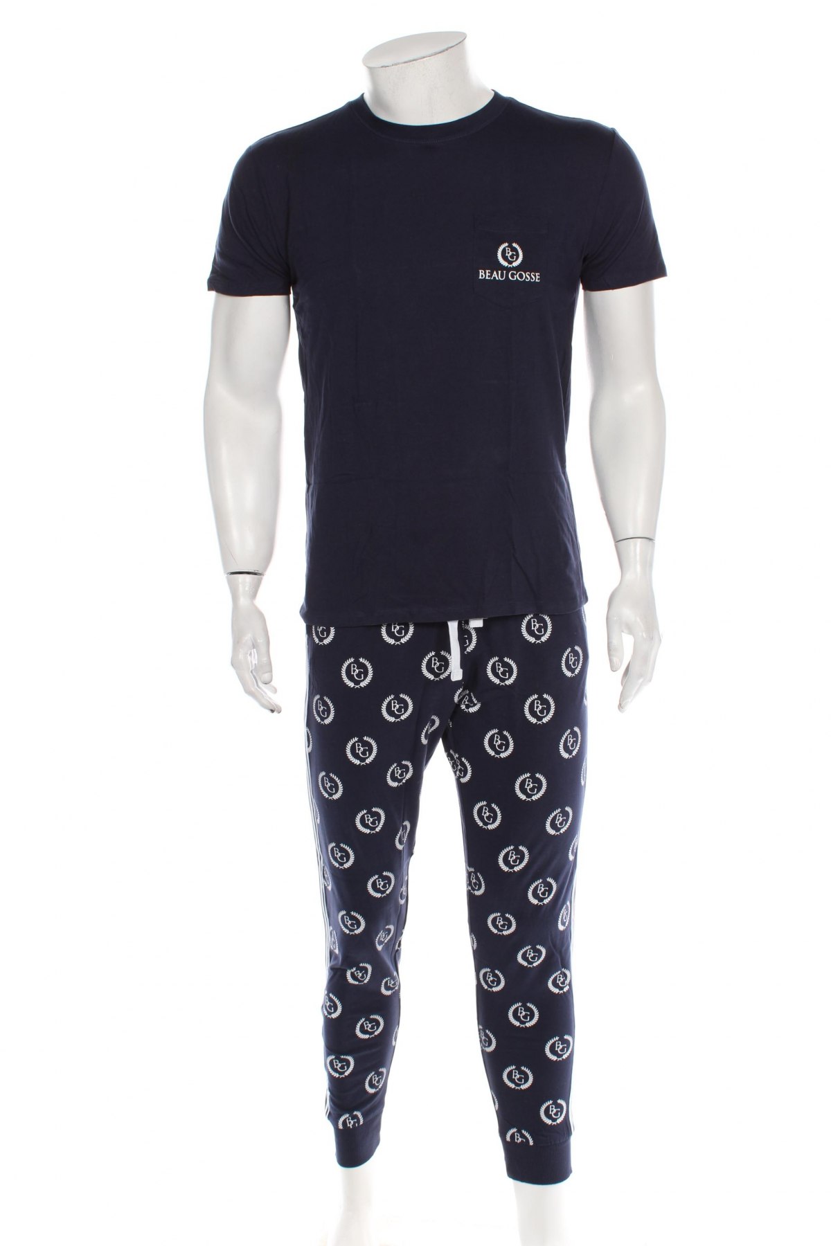 Pijama Undiz, Mărime S, Culoare Albastru, Preț 96,24 Lei