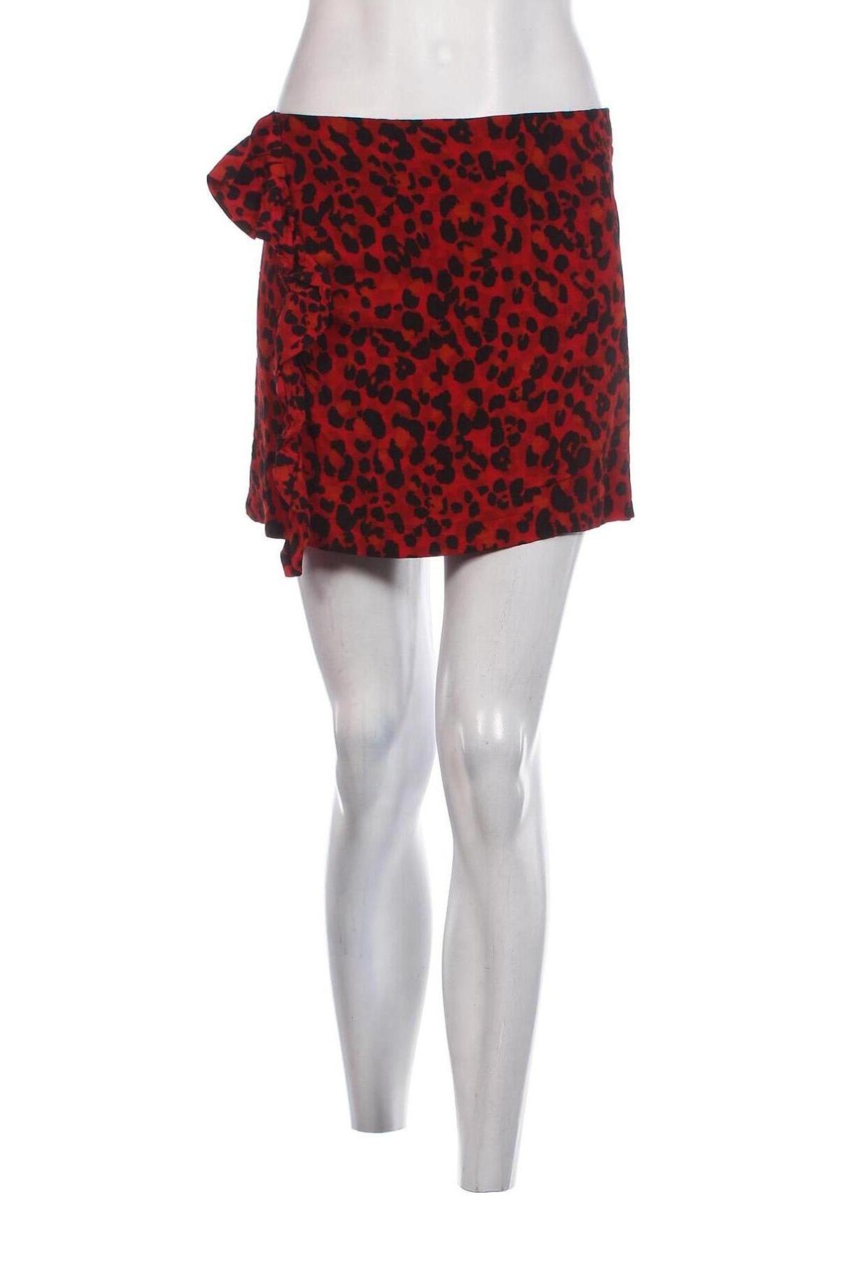 Φούστα Zara Trafaluc, Μέγεθος XS, Χρώμα Κόκκινο, Τιμή 1,59 €