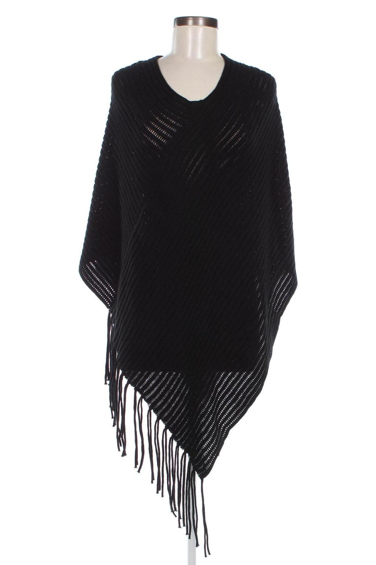 Poncho, Größe M, Farbe Schwarz, Preis 3,90 €