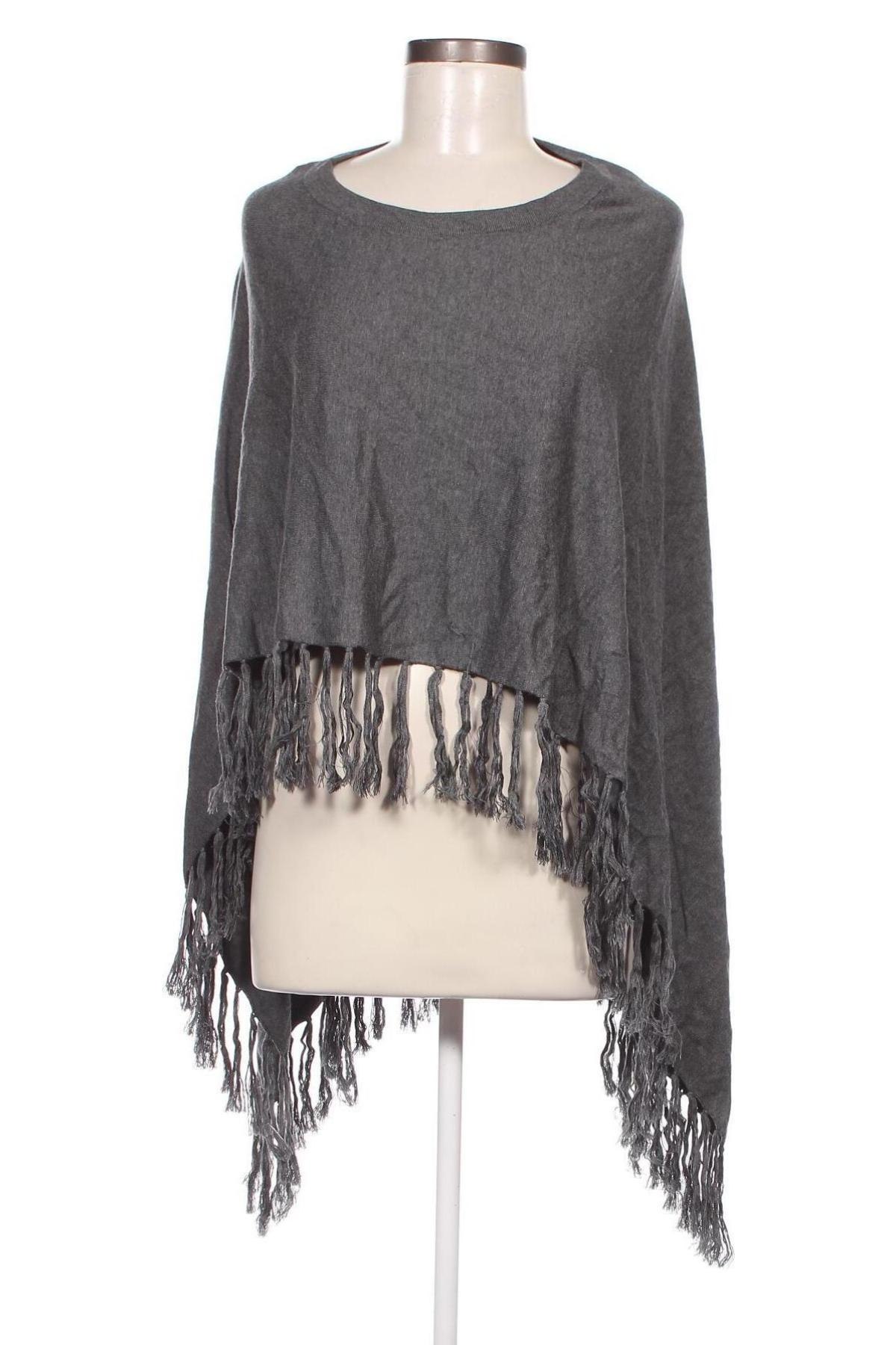 Poncho Comme, Größe M, Farbe Grau, Preis 5,99 €