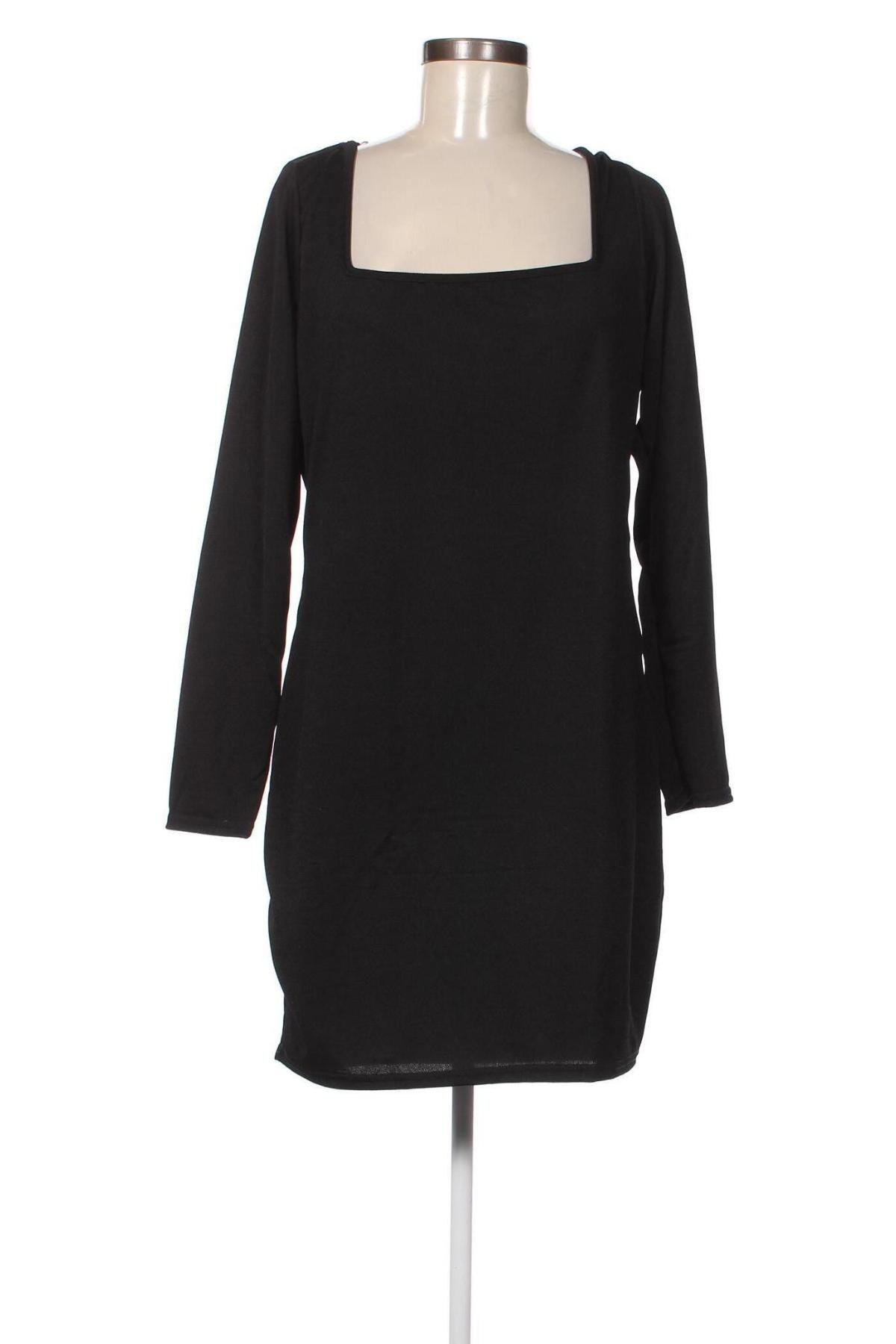 Kleid Boohoo, Größe XL, Farbe Schwarz, Preis 6,40 €