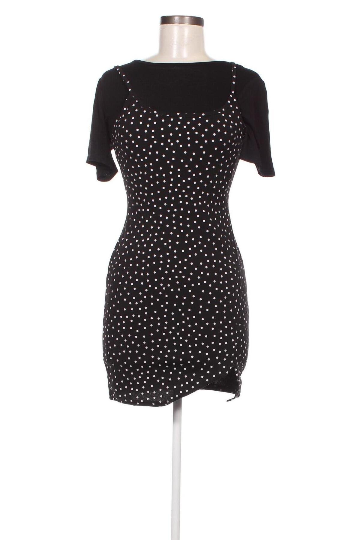 Kleid Boohoo, Größe XS, Farbe Schwarz, Preis 8,30 €