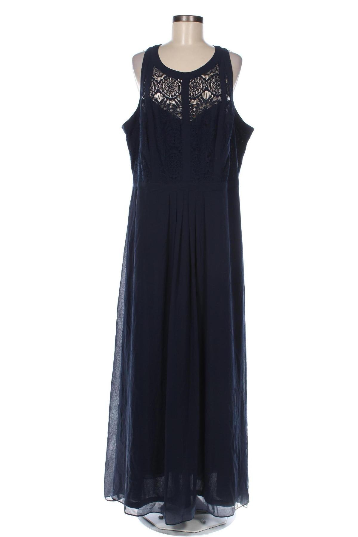 Kleid City Chic, Größe XL, Farbe Blau, Preis 64,72 €