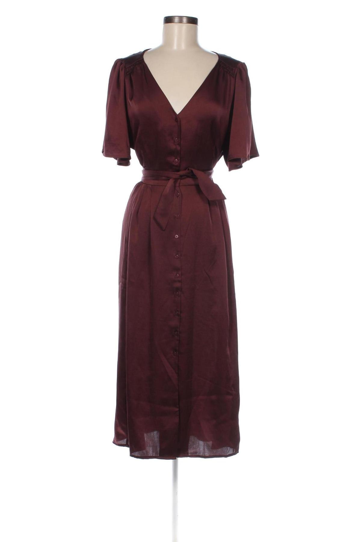 Kleid Guido Maria Kretschmer for About You, Größe 3XL, Farbe Braun, Preis 31,55 €