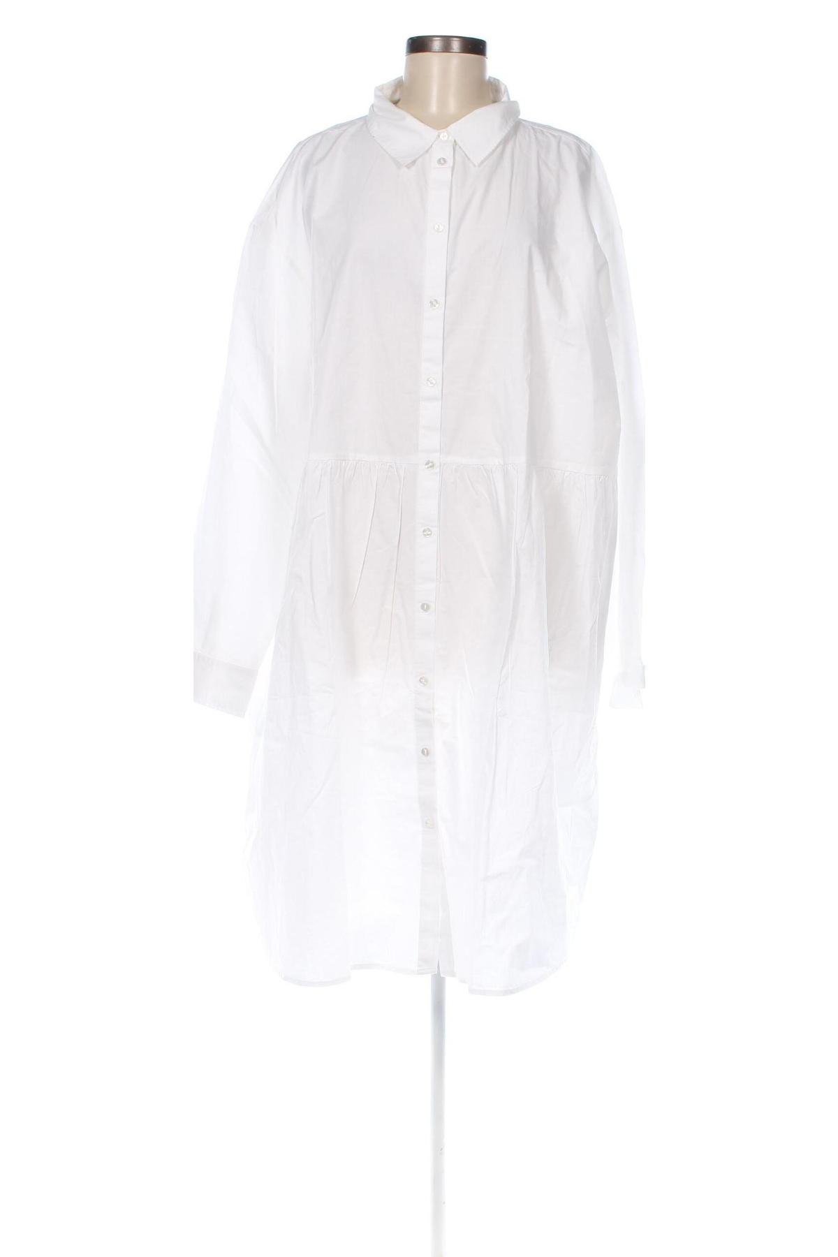 Φόρεμα Guido Maria Kretschmer for About You, Μέγεθος 4XL, Χρώμα Λευκό, Τιμή 47,32 €