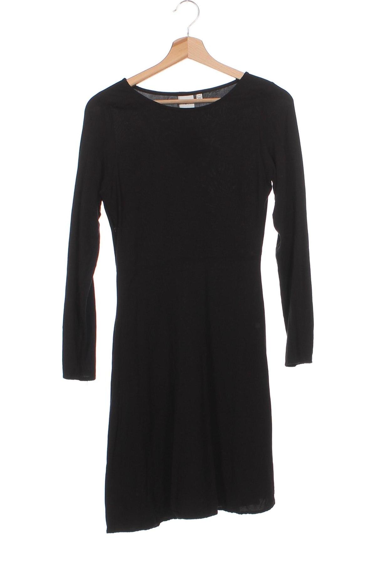 Kleid Ichi, Größe XS, Farbe Schwarz, Preis € 4,87