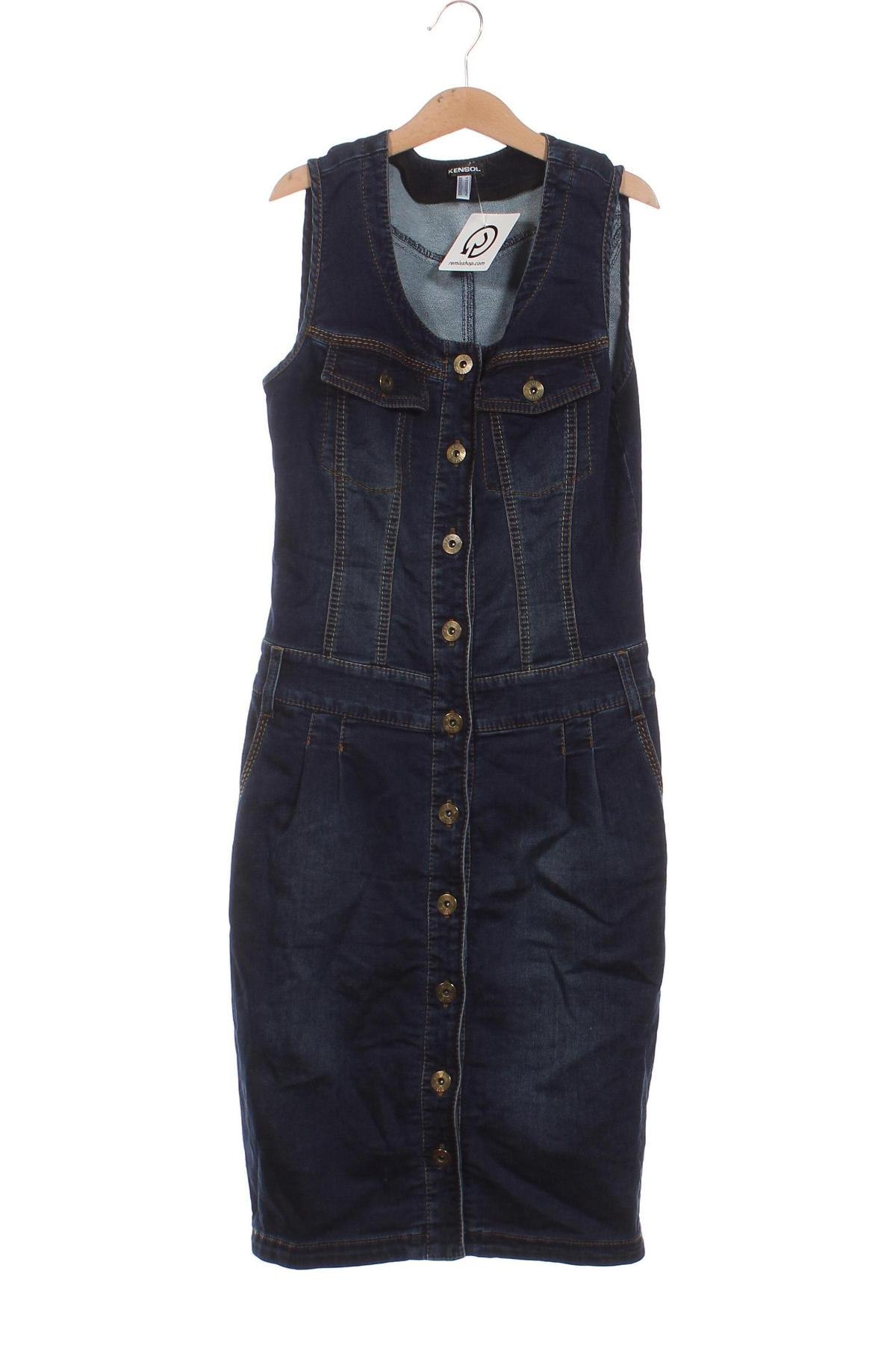 Šaty  Kensol, Veľkosť XS, Farba Modrá, Cena  19,28 €